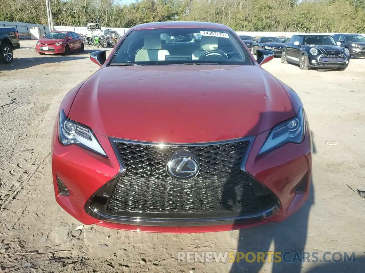 5 Фотография поврежденного автомобиля JTHGA5BC3P5012476 LEXUS RC300 2023