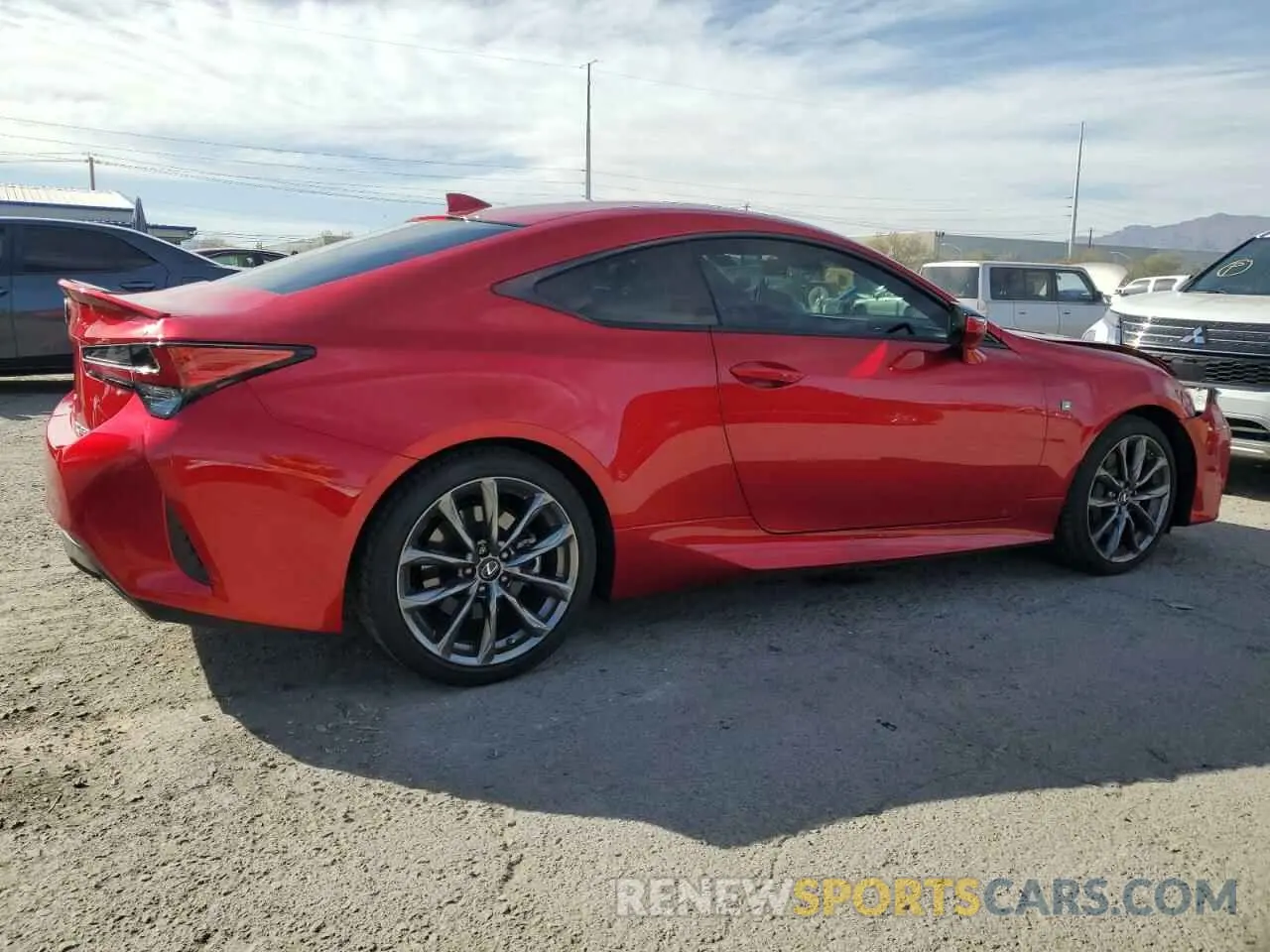 3 Photograph of a damaged car JTHGZ5BC0M5024363 LEXUS RC350 2021