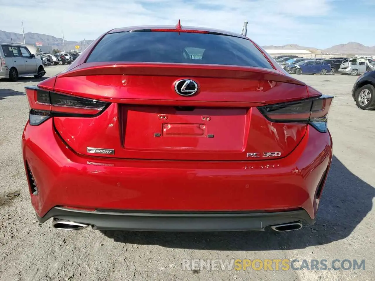 6 Photograph of a damaged car JTHGZ5BC0M5024363 LEXUS RC350 2021