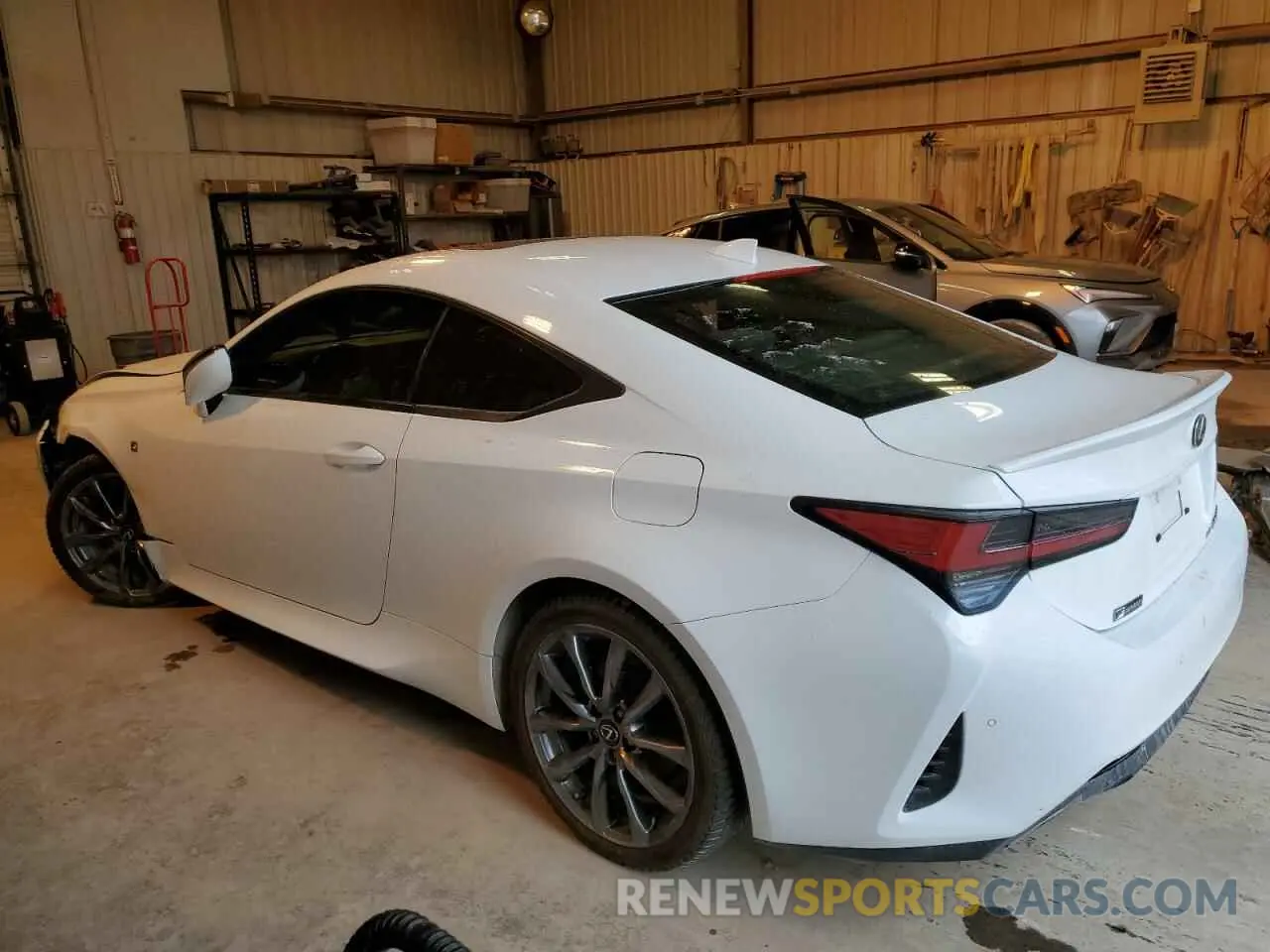 2 Photograph of a damaged car JTHGZ5DC7M5011168 LEXUS RC350 2021