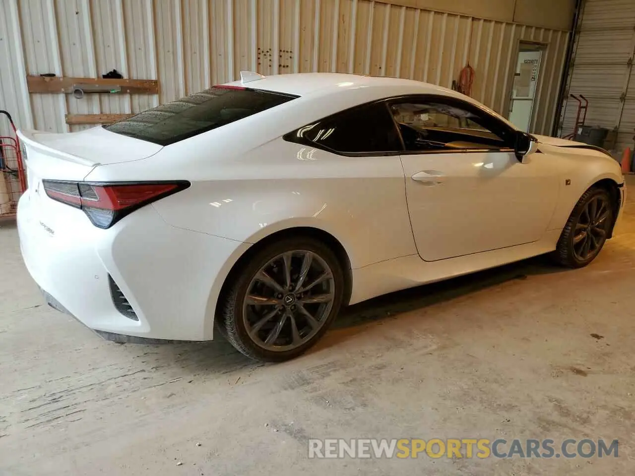 3 Photograph of a damaged car JTHGZ5DC7M5011168 LEXUS RC350 2021
