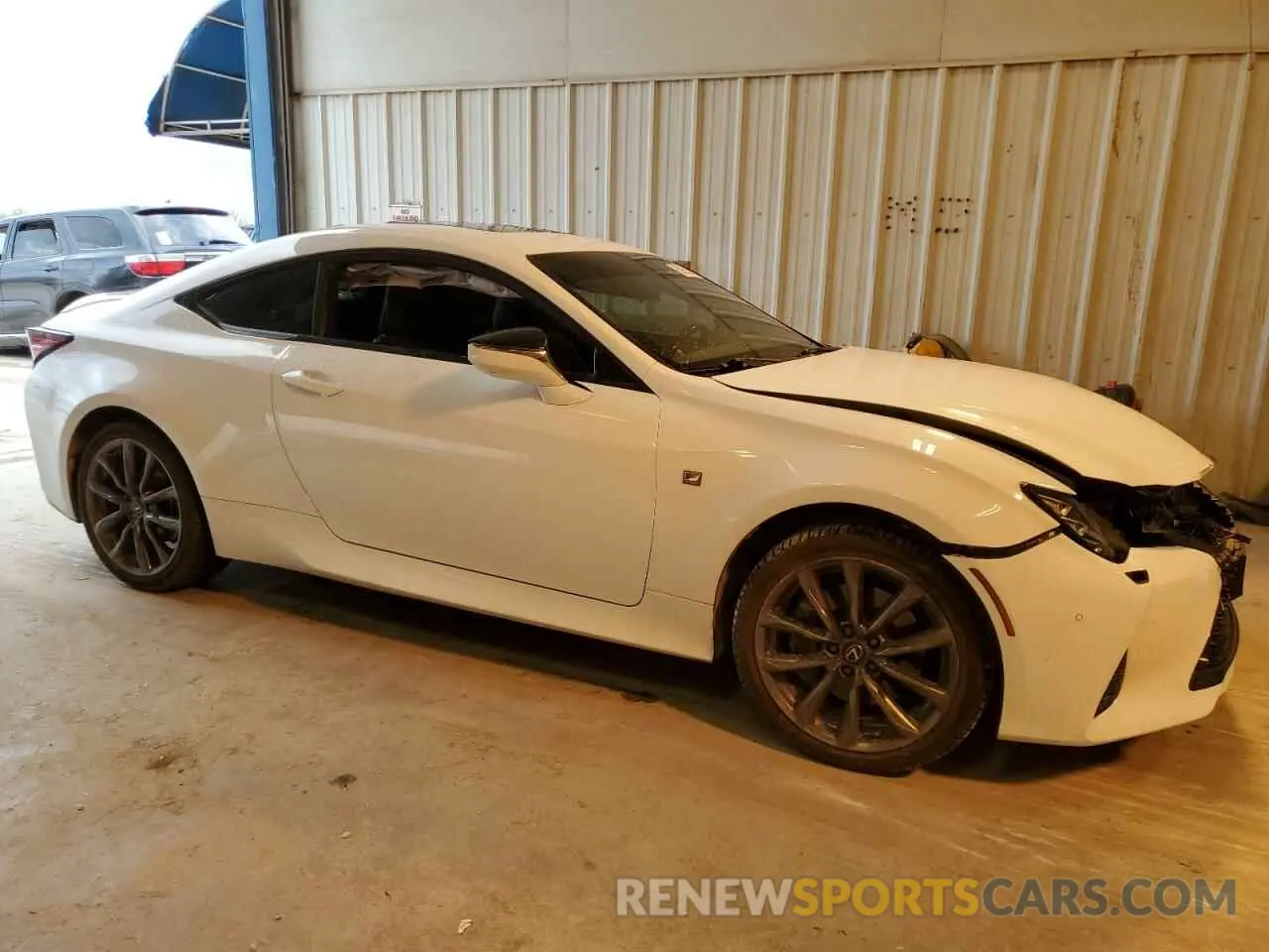 4 Photograph of a damaged car JTHGZ5DC7M5011168 LEXUS RC350 2021