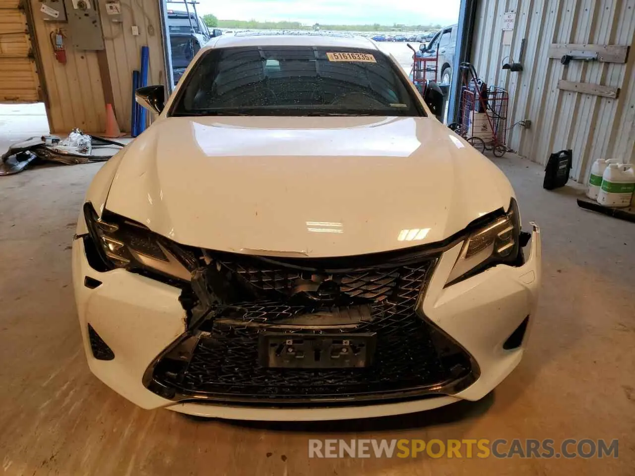 5 Photograph of a damaged car JTHGZ5DC7M5011168 LEXUS RC350 2021