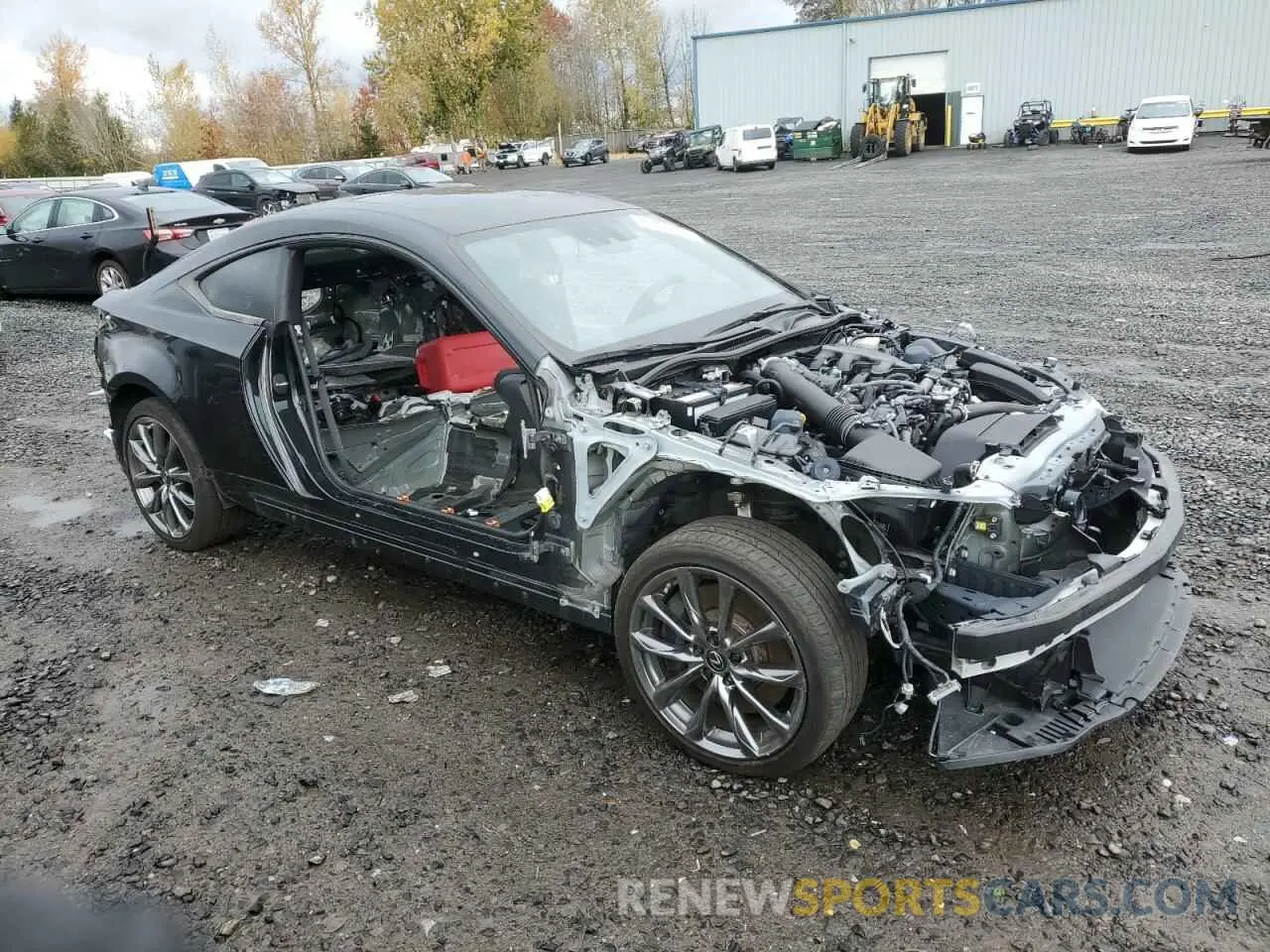 4 Фотография поврежденного автомобиля JTHGZ5BC5N5026398 LEXUS RC350 2022