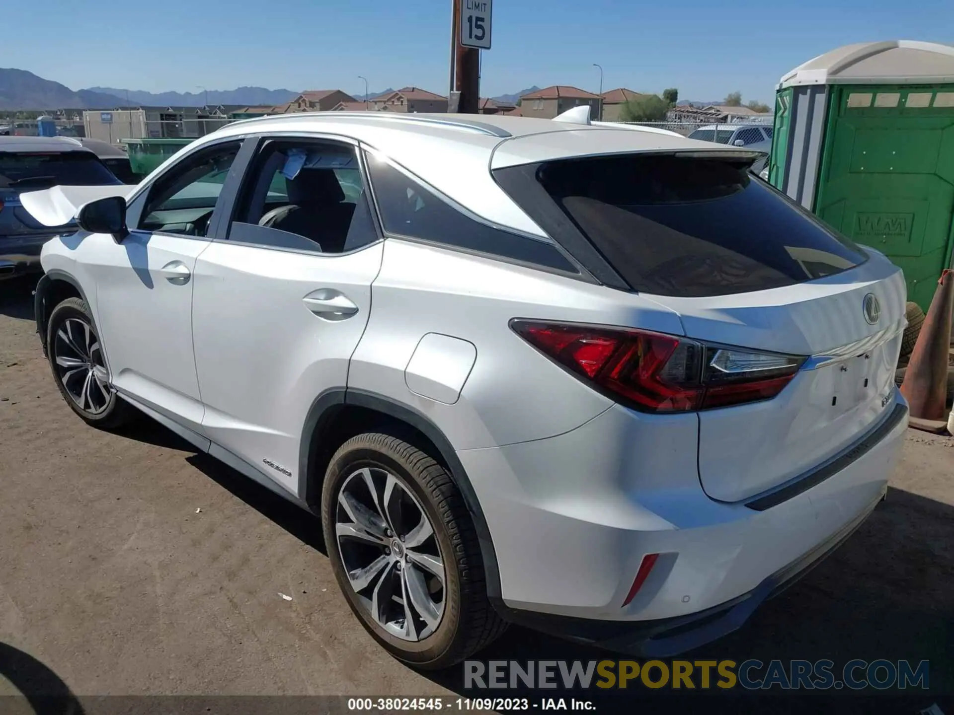 3 Photograph of a damaged car 2T2BGMCA8HC018064 LEXUS RX 2017