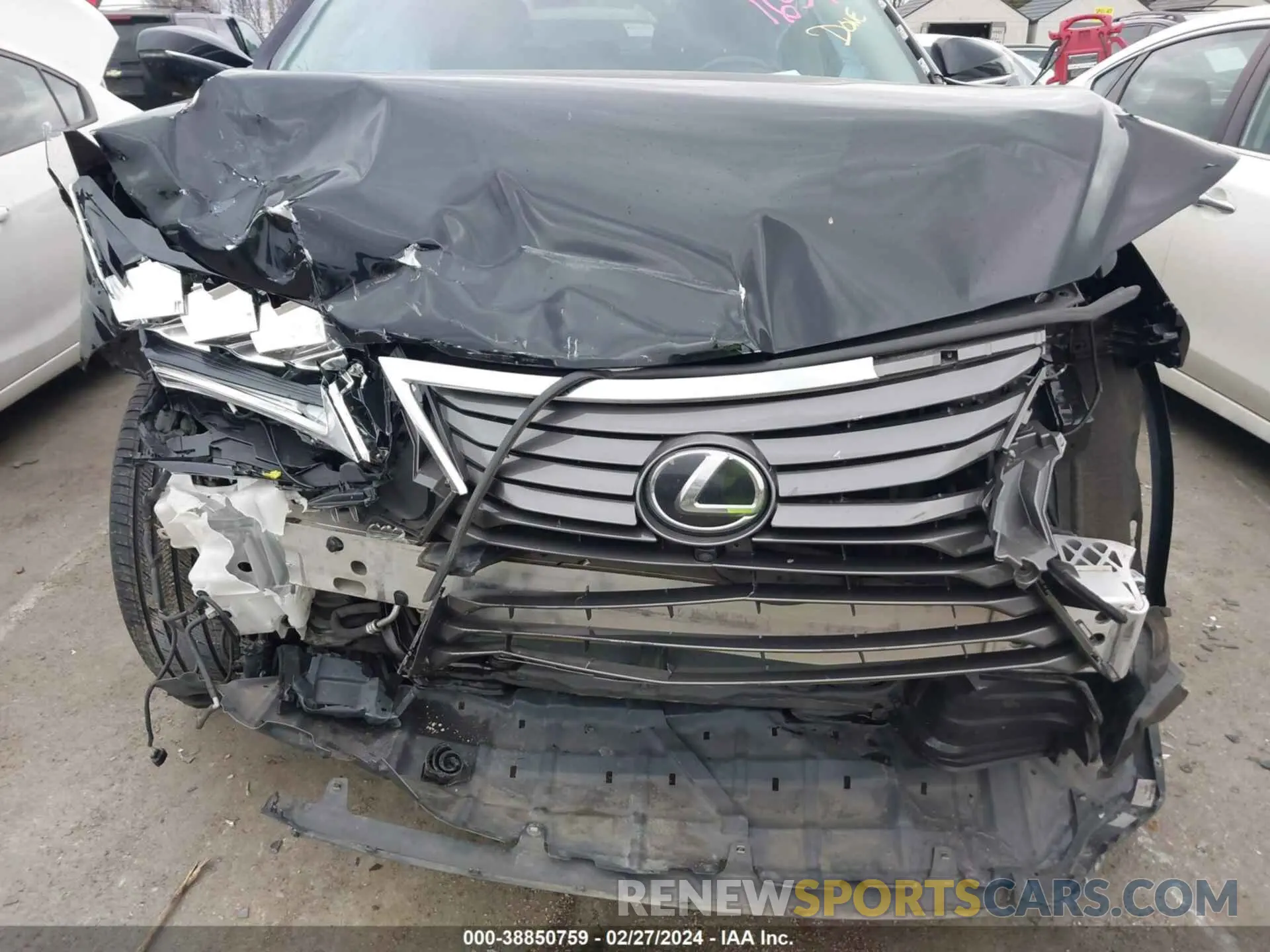 6 Фотография поврежденного автомобиля 2T2ZZMCA5HC051659 LEXUS RX 2017