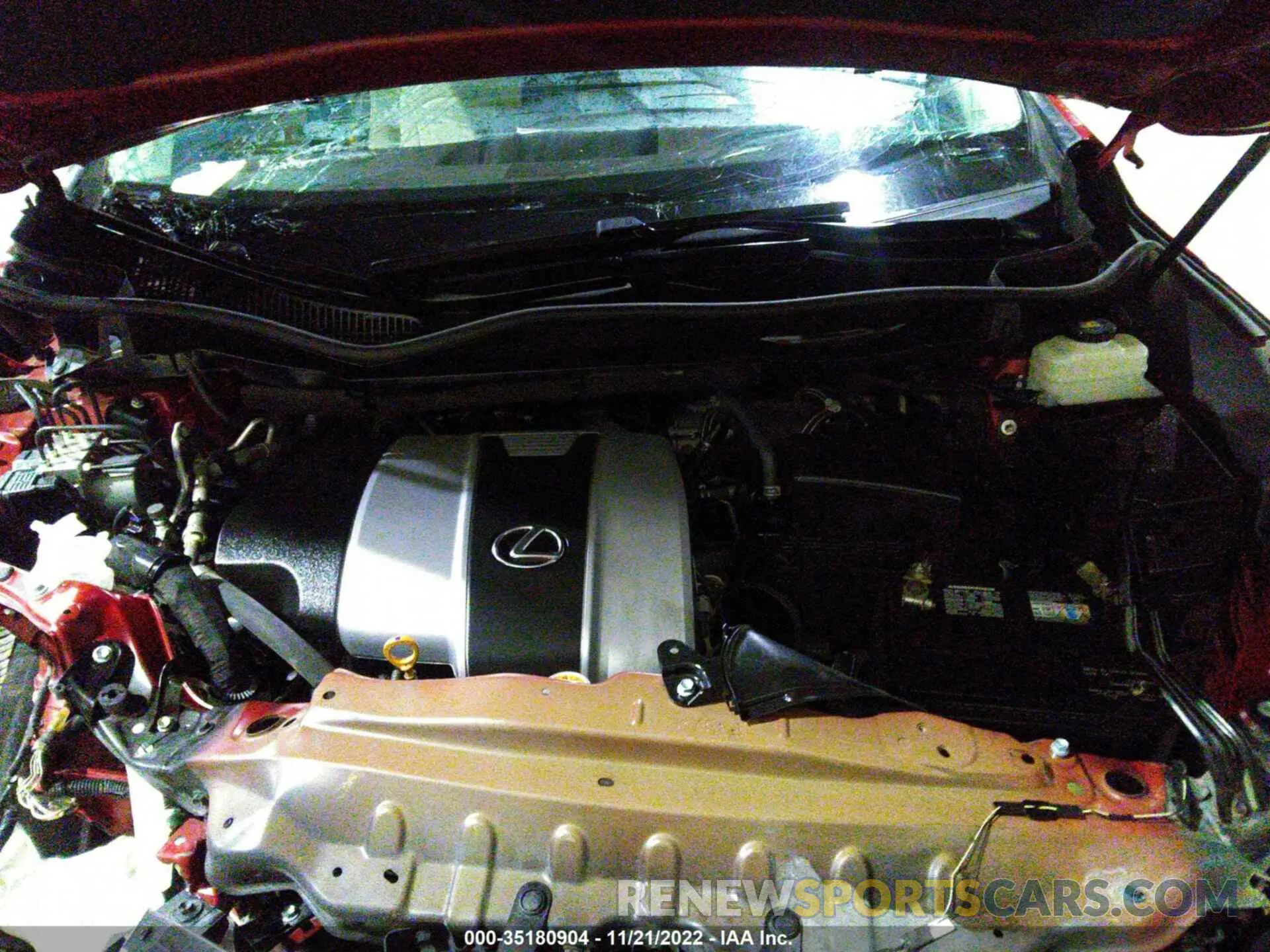 10 Photograph of a damaged car 002ZZMCA7KC140396 LEXUS RX 2019