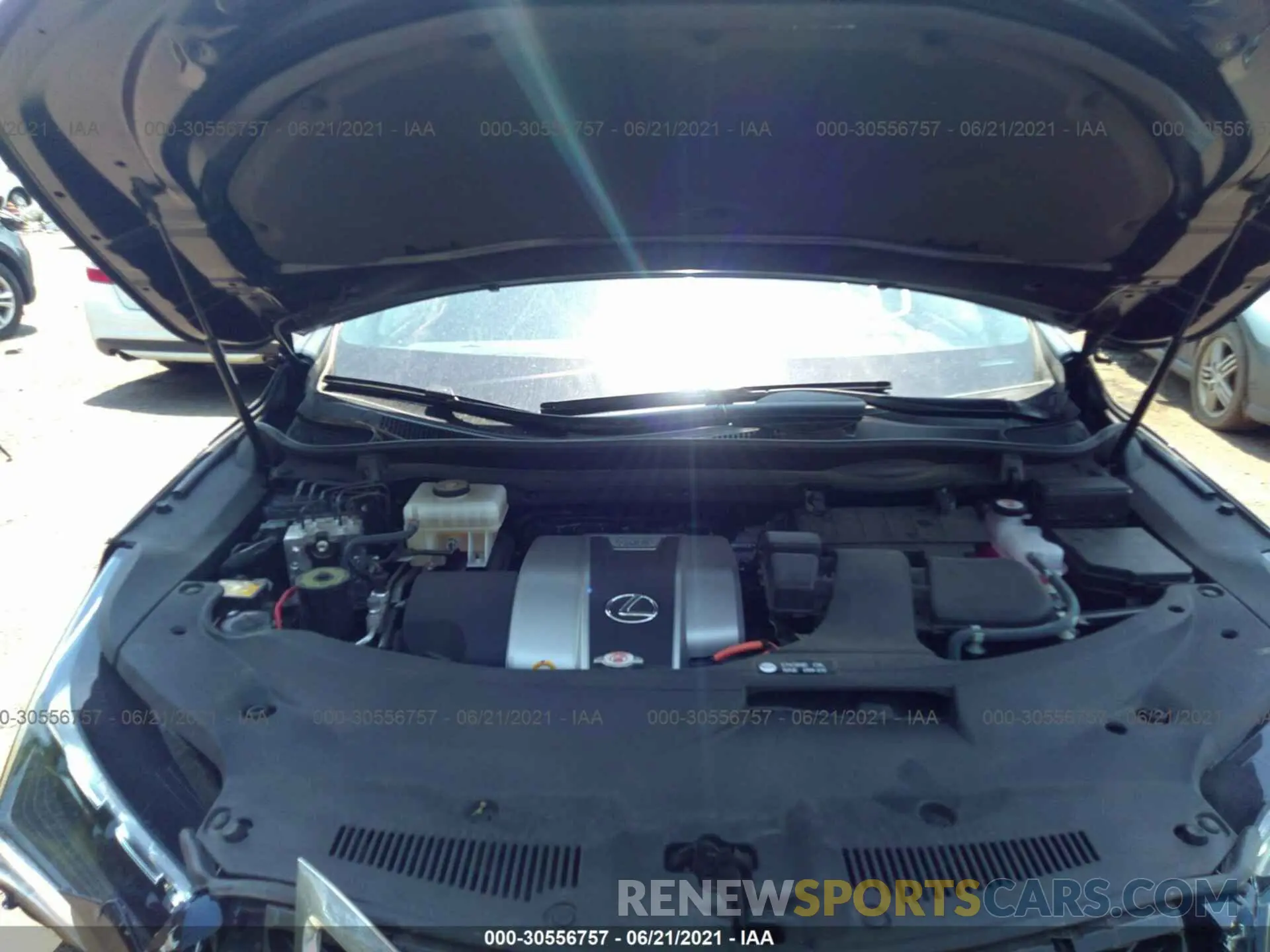 10 Photograph of a damaged car 2T2BGMCAXKC035682 LEXUS RX 2019