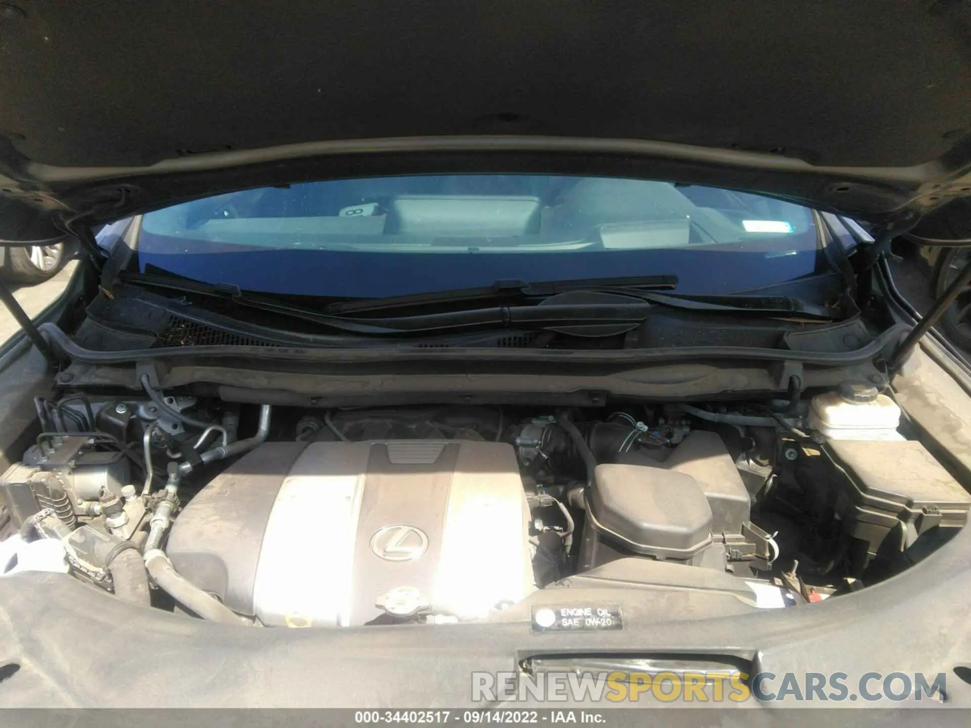 10 Фотография поврежденного автомобиля 2T2BZMCA0KC178599 LEXUS RX 2019
