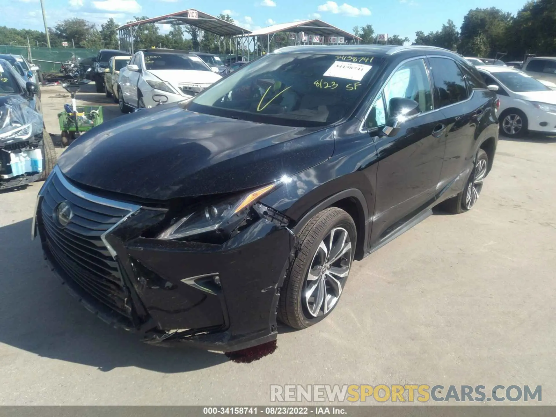 6 Photograph of a damaged car 2T2BZMCA0KC187190 LEXUS RX 2019