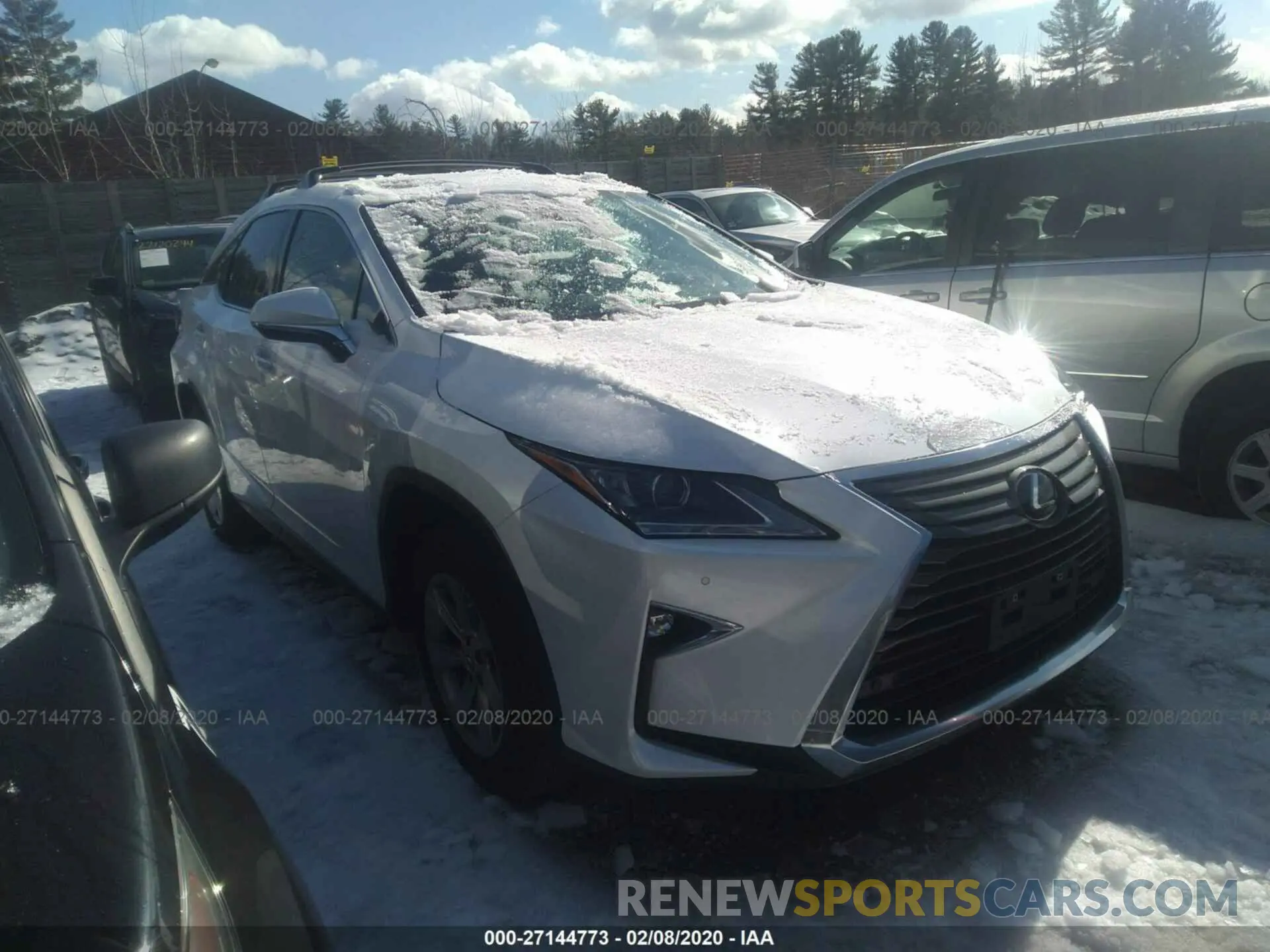1 Photograph of a damaged car 2T2BZMCA4KC181215 LEXUS RX 2019