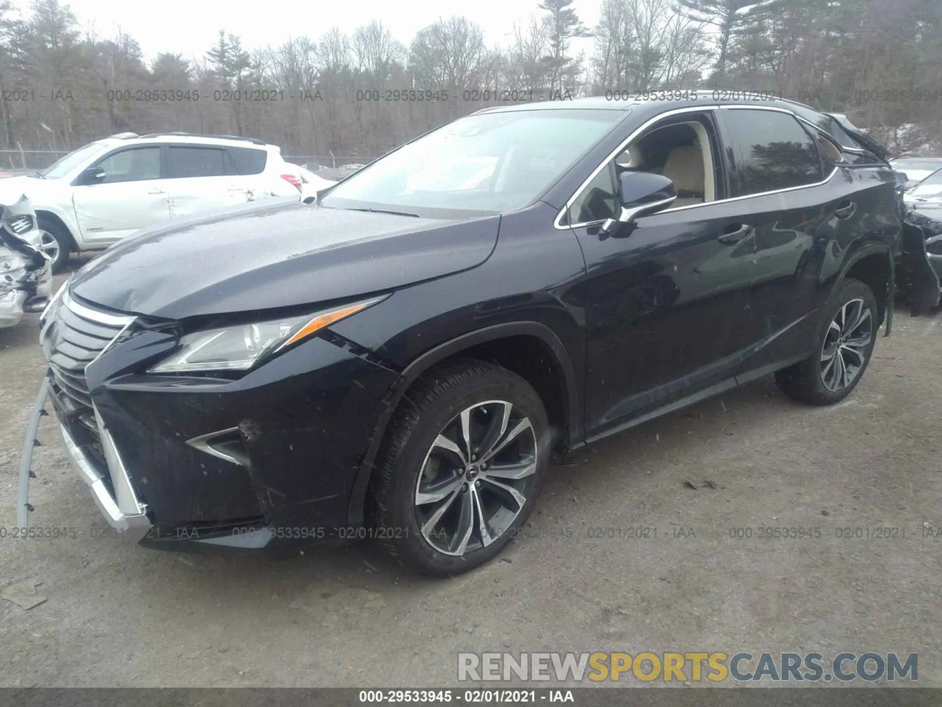2 Photograph of a damaged car 2T2BZMCA4KC212057 LEXUS RX 2019