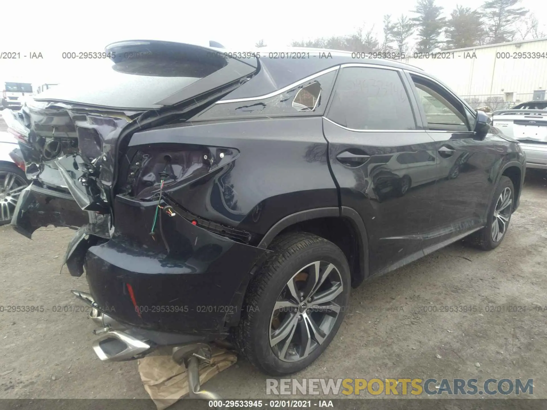 4 Photograph of a damaged car 2T2BZMCA4KC212057 LEXUS RX 2019