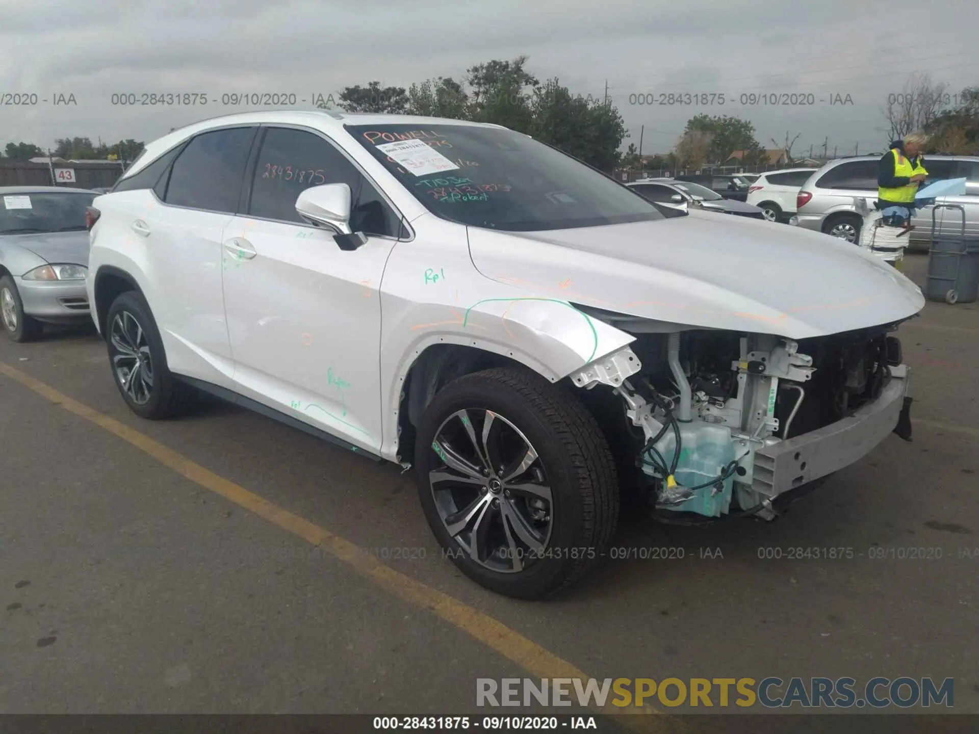 1 Photograph of a damaged car 2T2BZMCA5KC169512 LEXUS RX 2019
