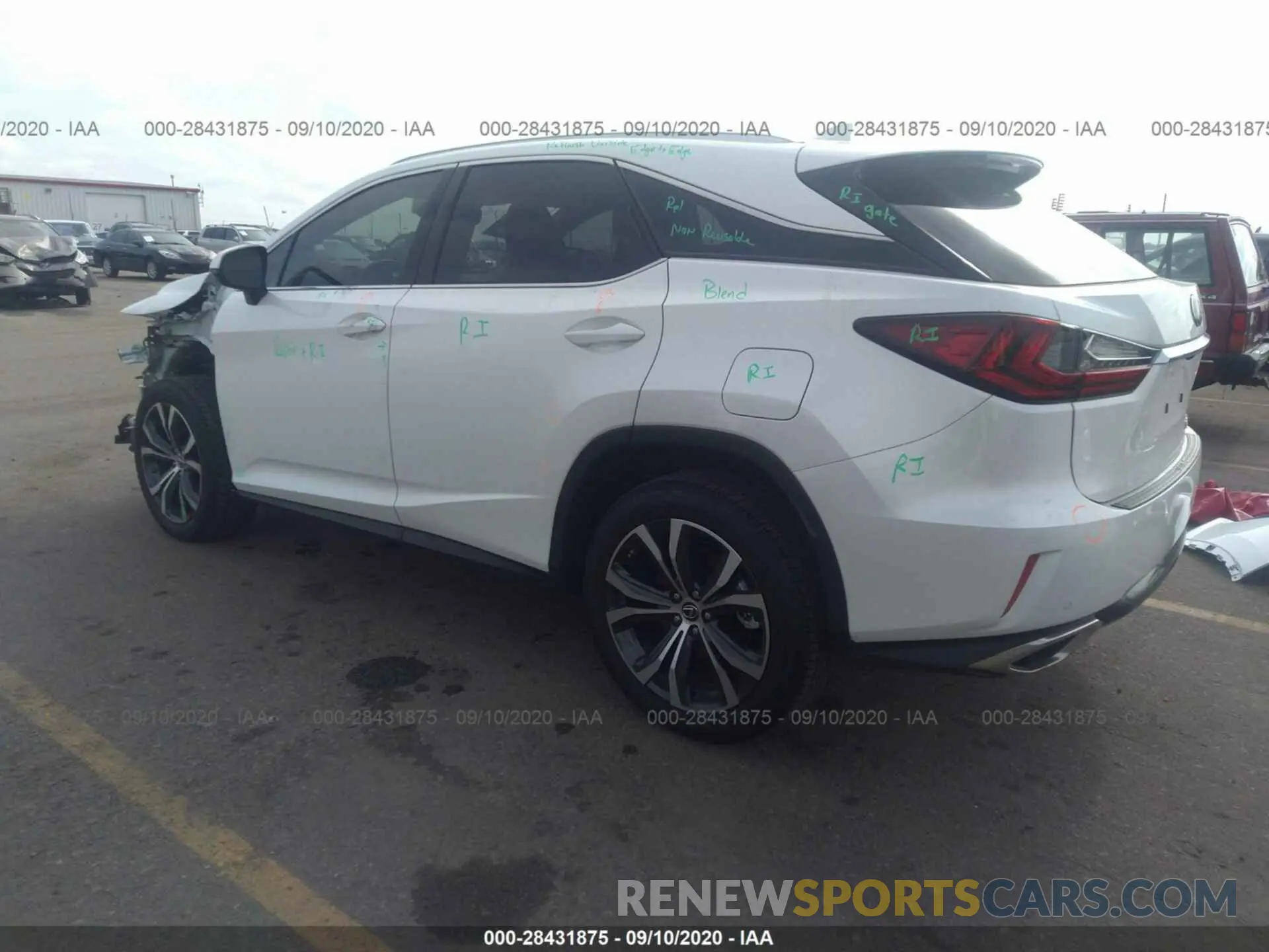 3 Photograph of a damaged car 2T2BZMCA5KC169512 LEXUS RX 2019