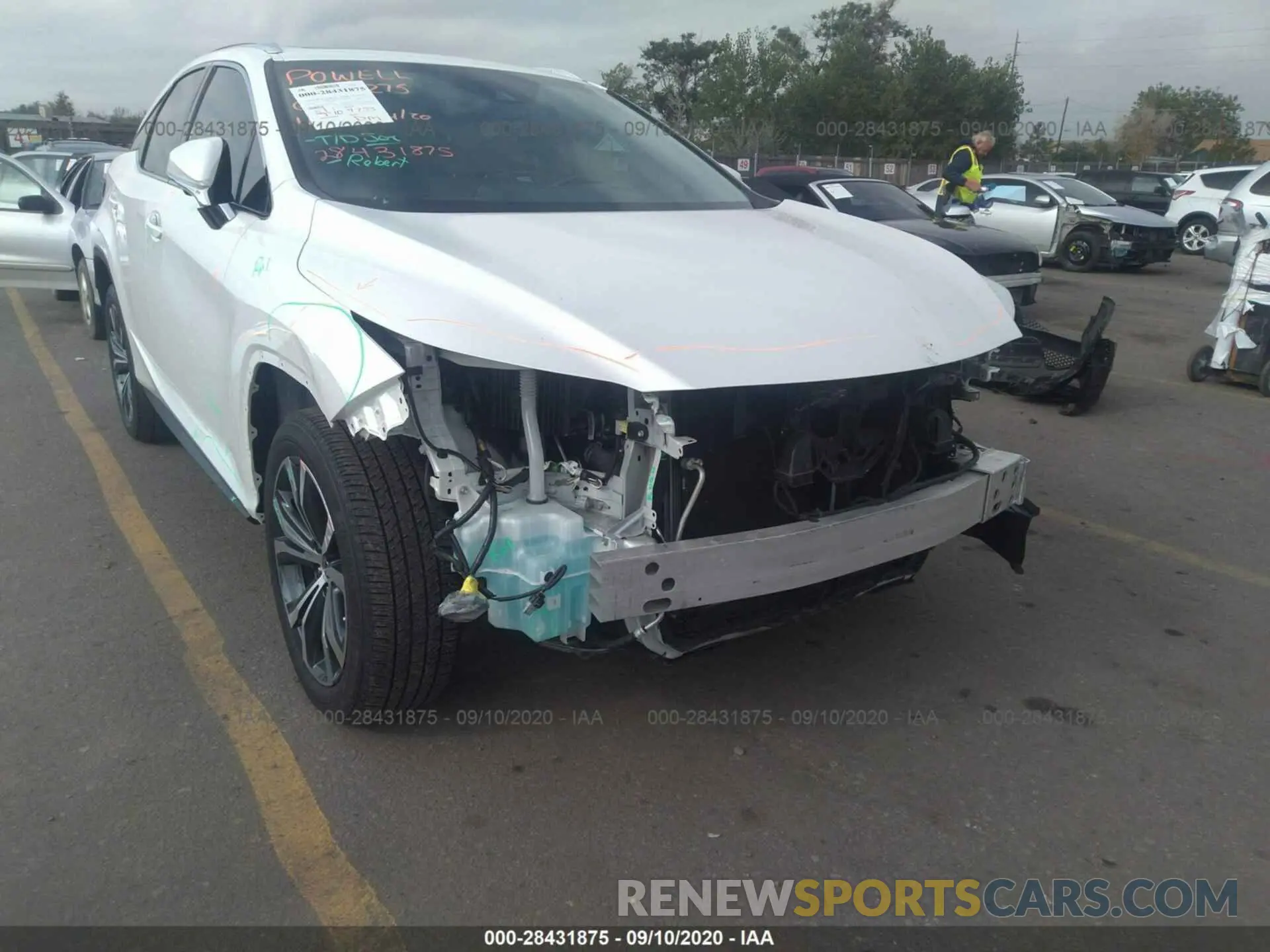 6 Photograph of a damaged car 2T2BZMCA5KC169512 LEXUS RX 2019
