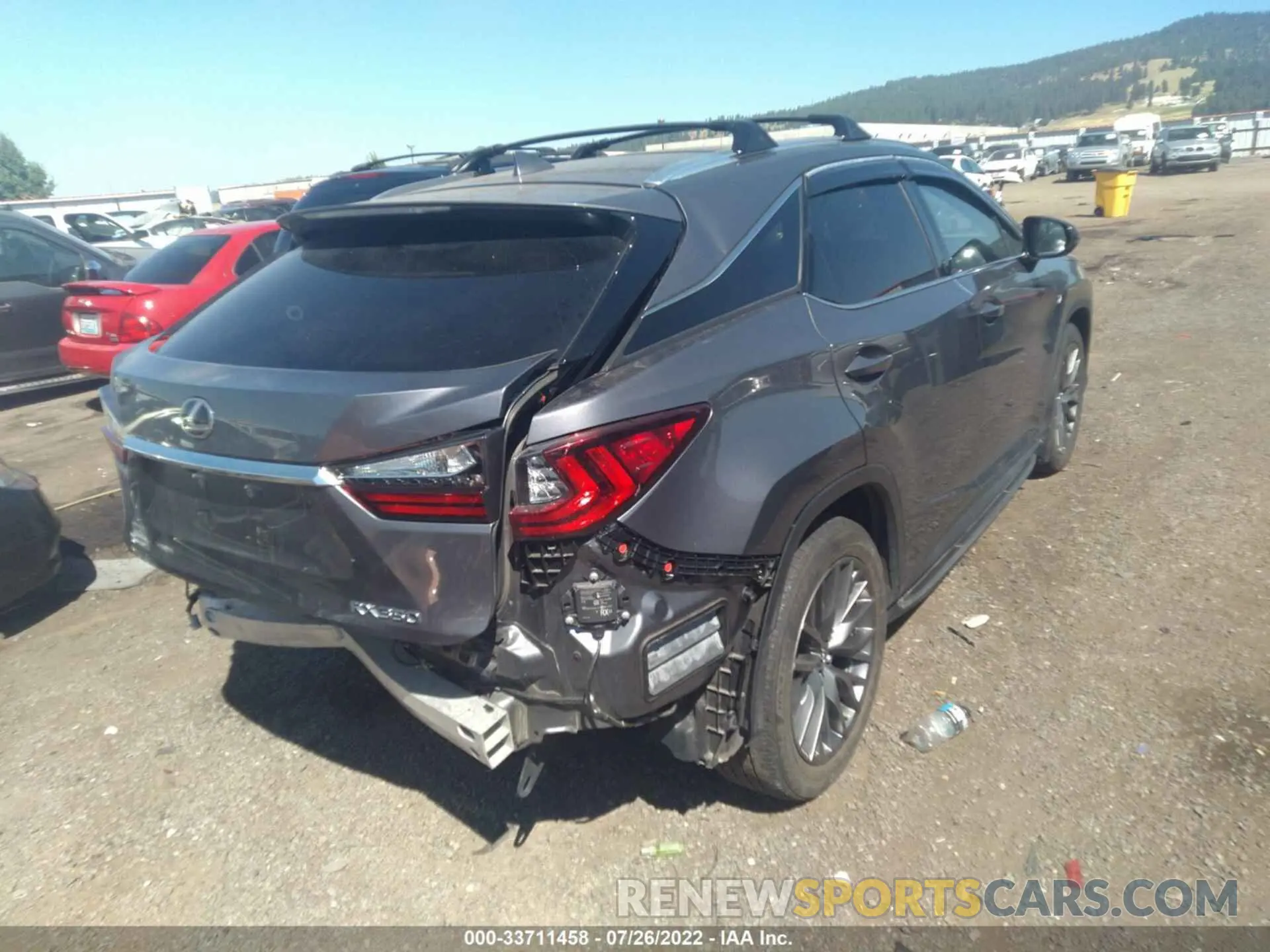 4 Photograph of a damaged car 2T2BZMCA8KC170508 LEXUS RX 2019