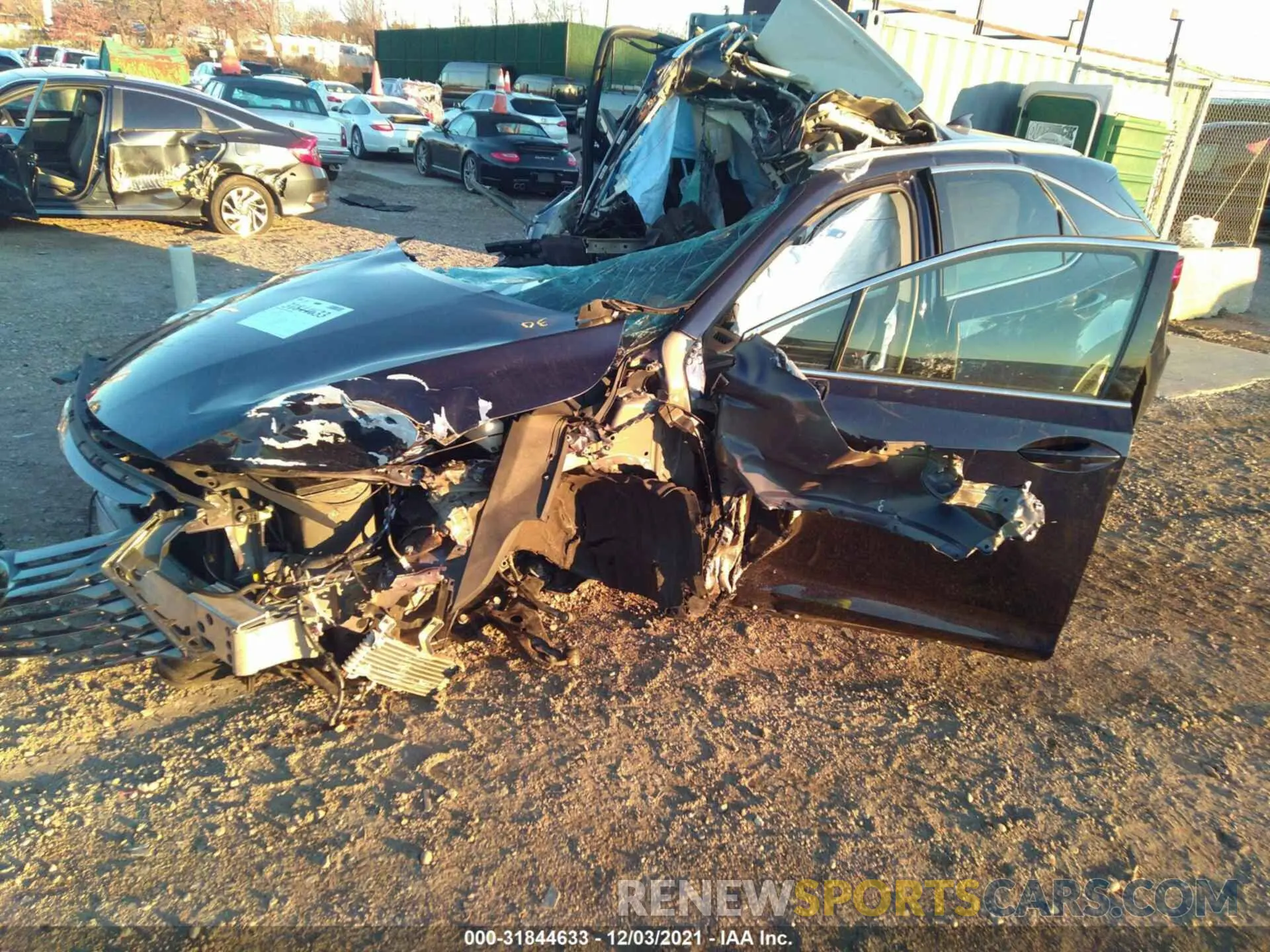 2 Фотография поврежденного автомобиля 2T2BZMCAXKC194017 LEXUS RX 2019