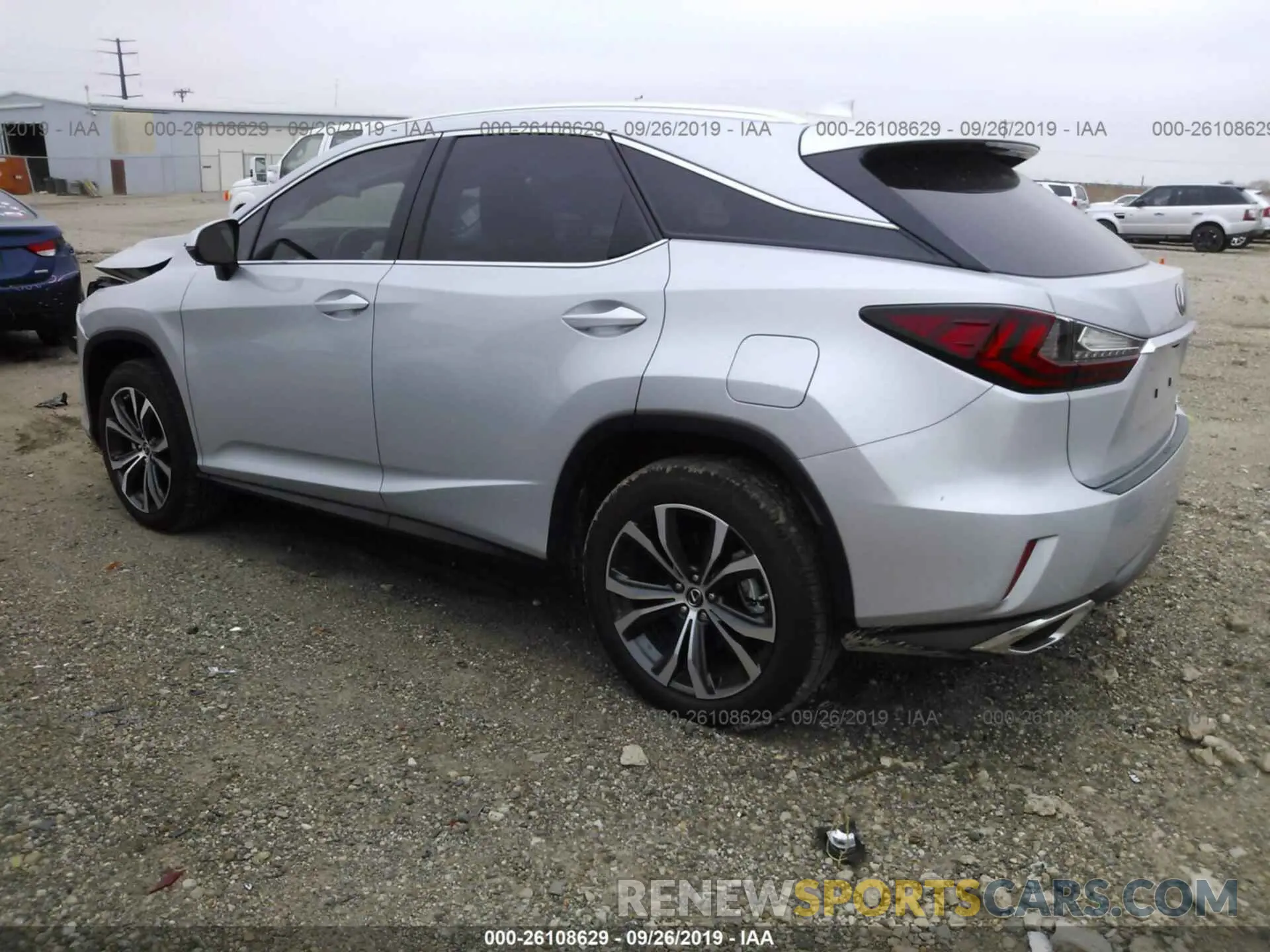 3 Photograph of a damaged car 2T2ZZMCA1KC146727 LEXUS RX 2019
