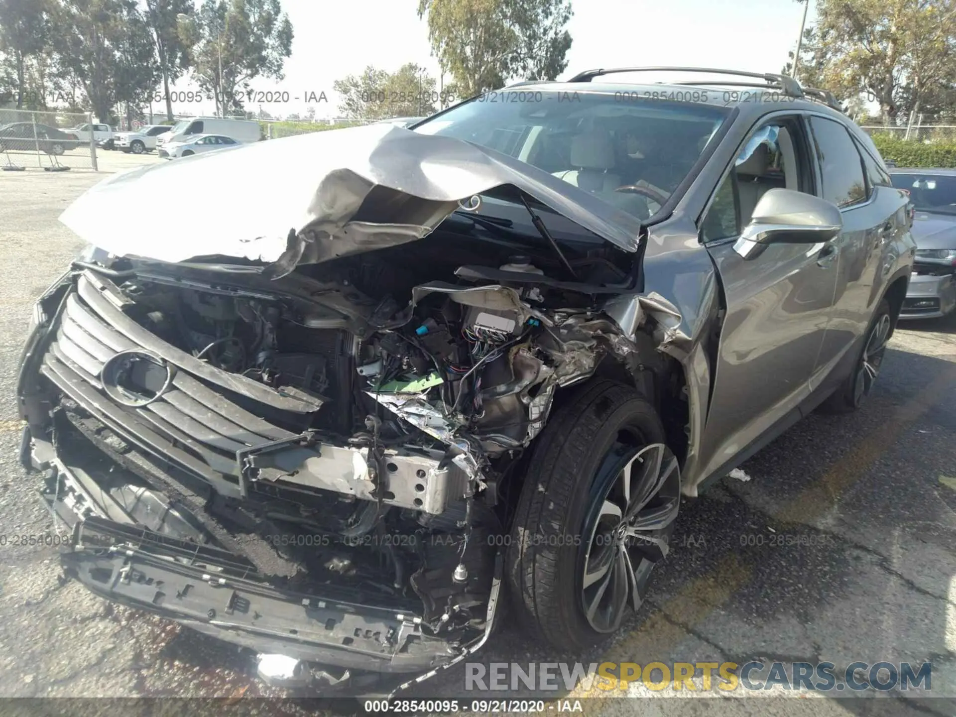 2 Photograph of a damaged car 2T2ZZMCA5KC128778 LEXUS RX 2019