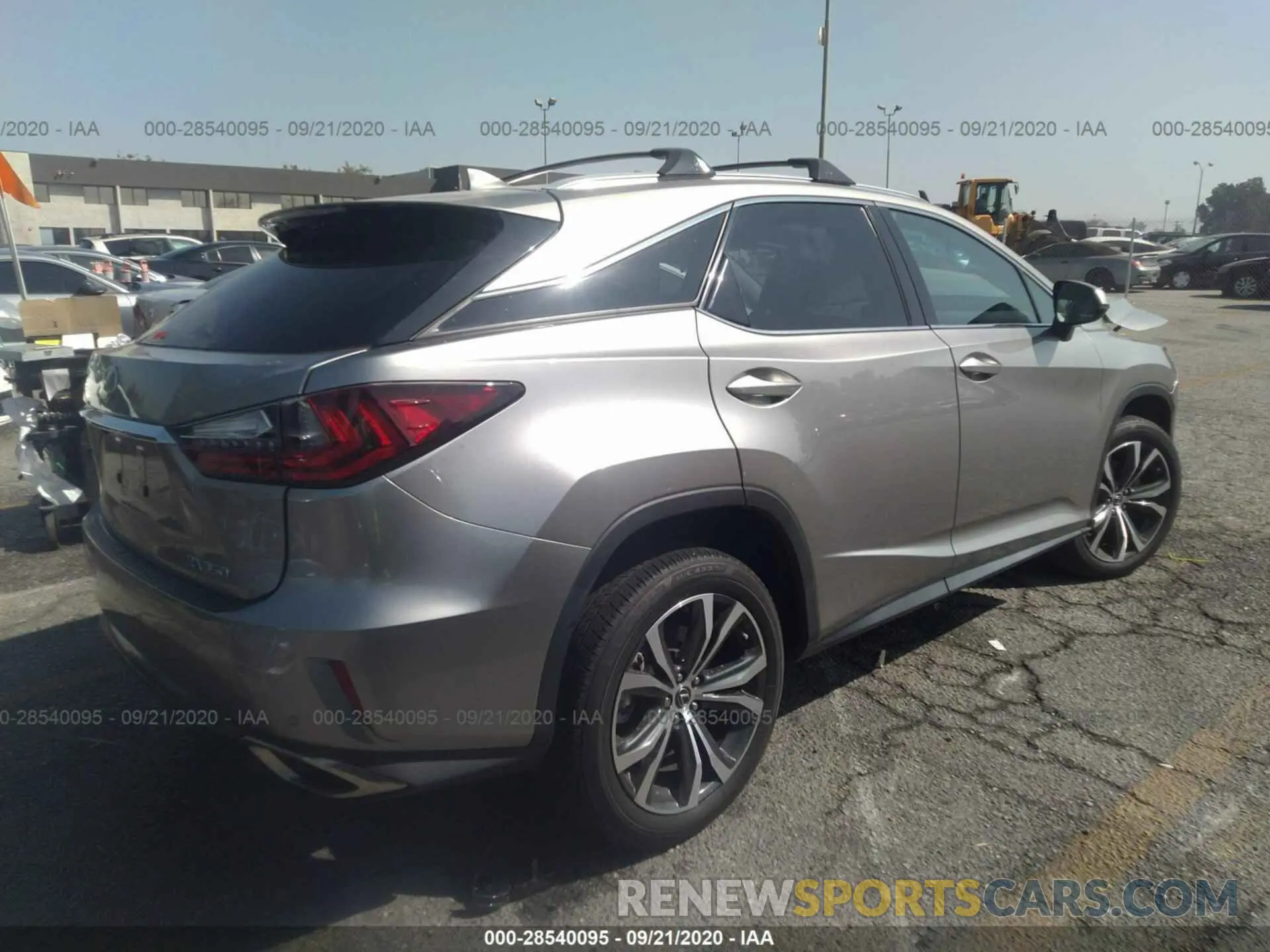 4 Photograph of a damaged car 2T2ZZMCA5KC128778 LEXUS RX 2019