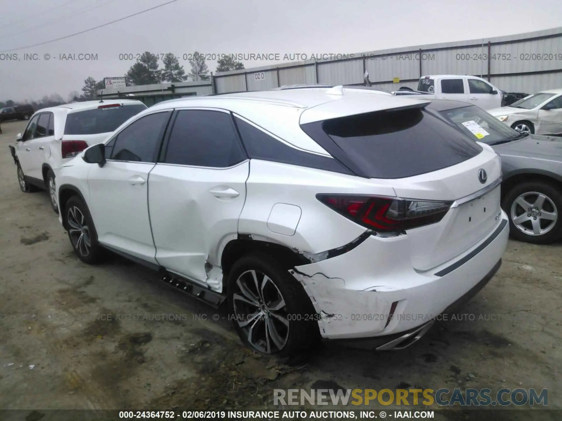3 Photograph of a damaged car 2T2ZZMCA6KC122780 LEXUS RX 2019
