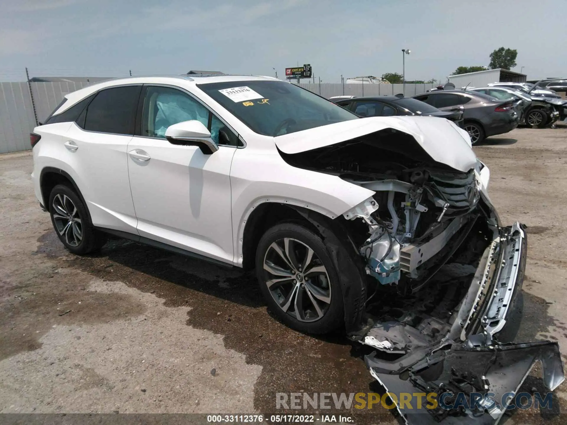1 Фотография поврежденного автомобиля 2T2ZZMCA8KC125163 LEXUS RX 2019
