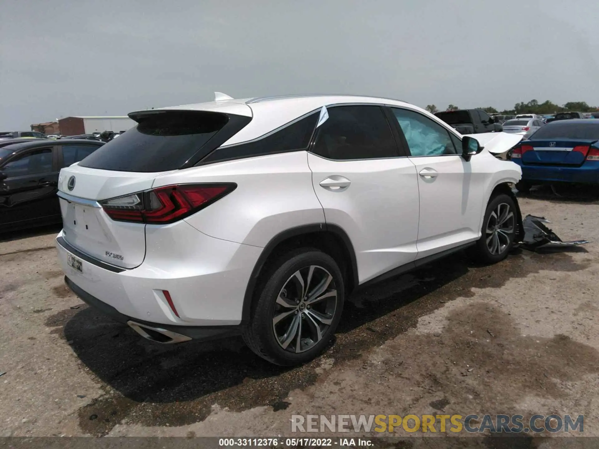 4 Фотография поврежденного автомобиля 2T2ZZMCA8KC125163 LEXUS RX 2019