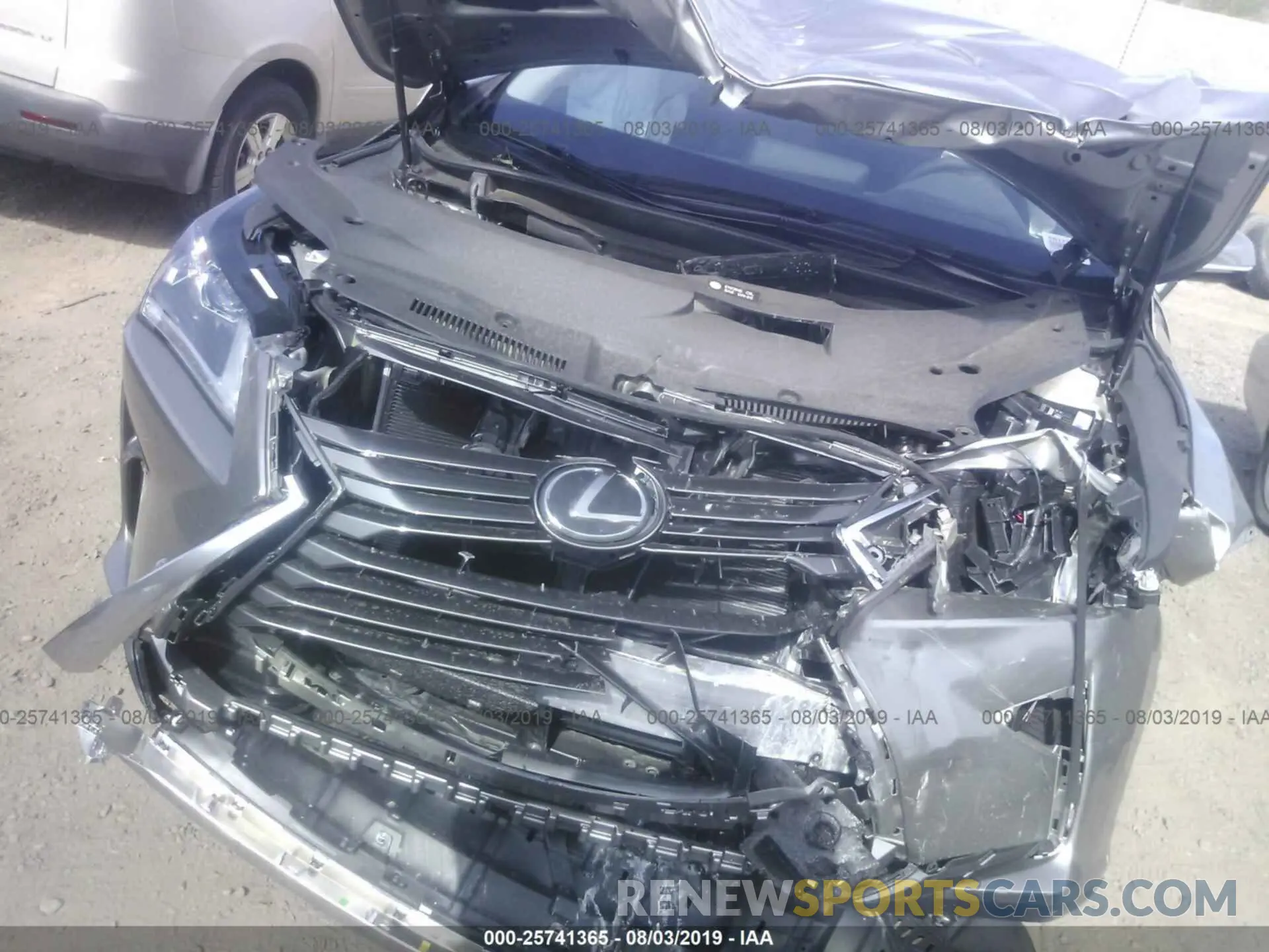 6 Photograph of a damaged car 2T2ZZMCA9KC126984 LEXUS RX 2019