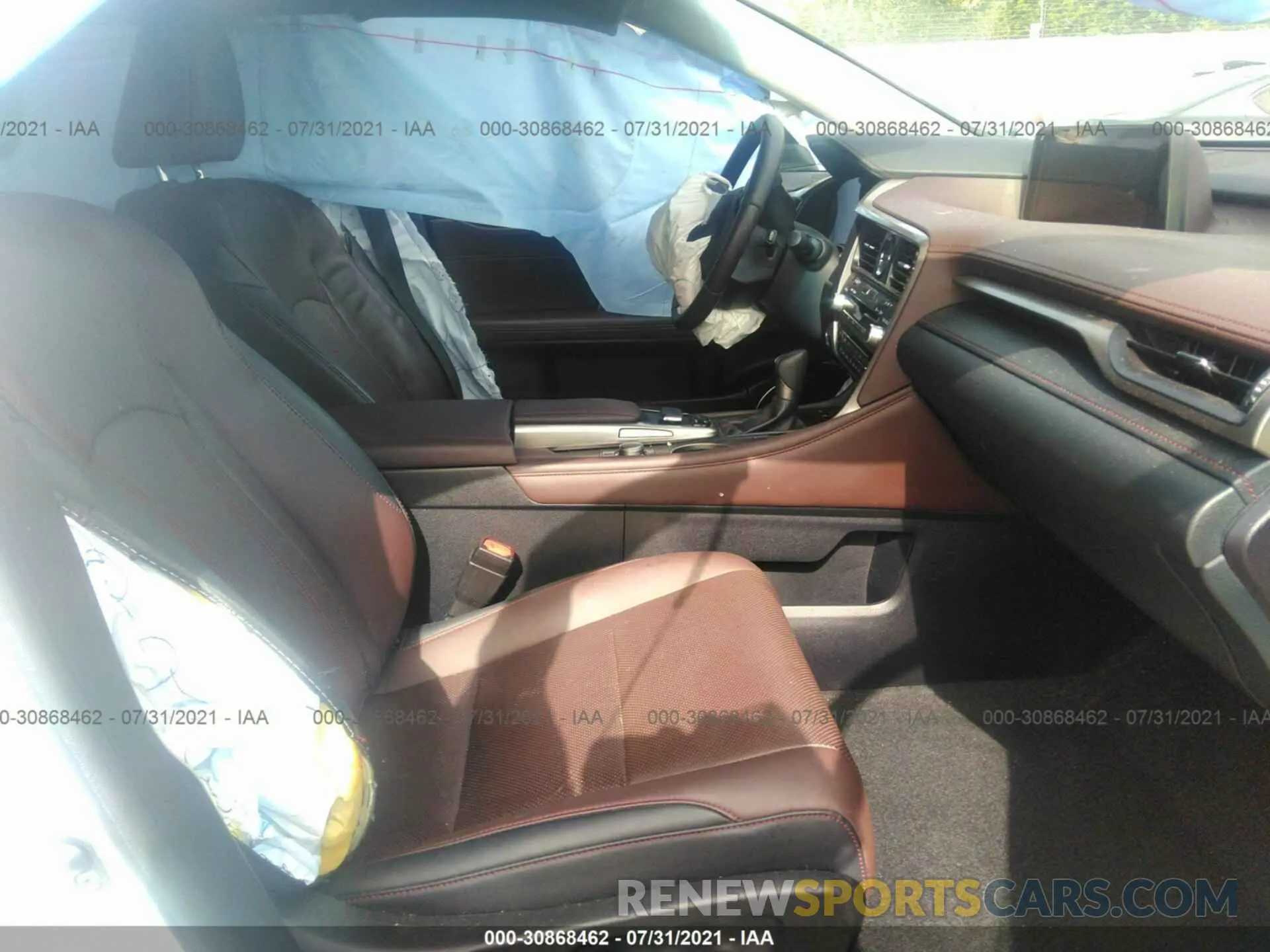 5 Photograph of a damaged car 2T2ZZMCAXKC127805 LEXUS RX 2019