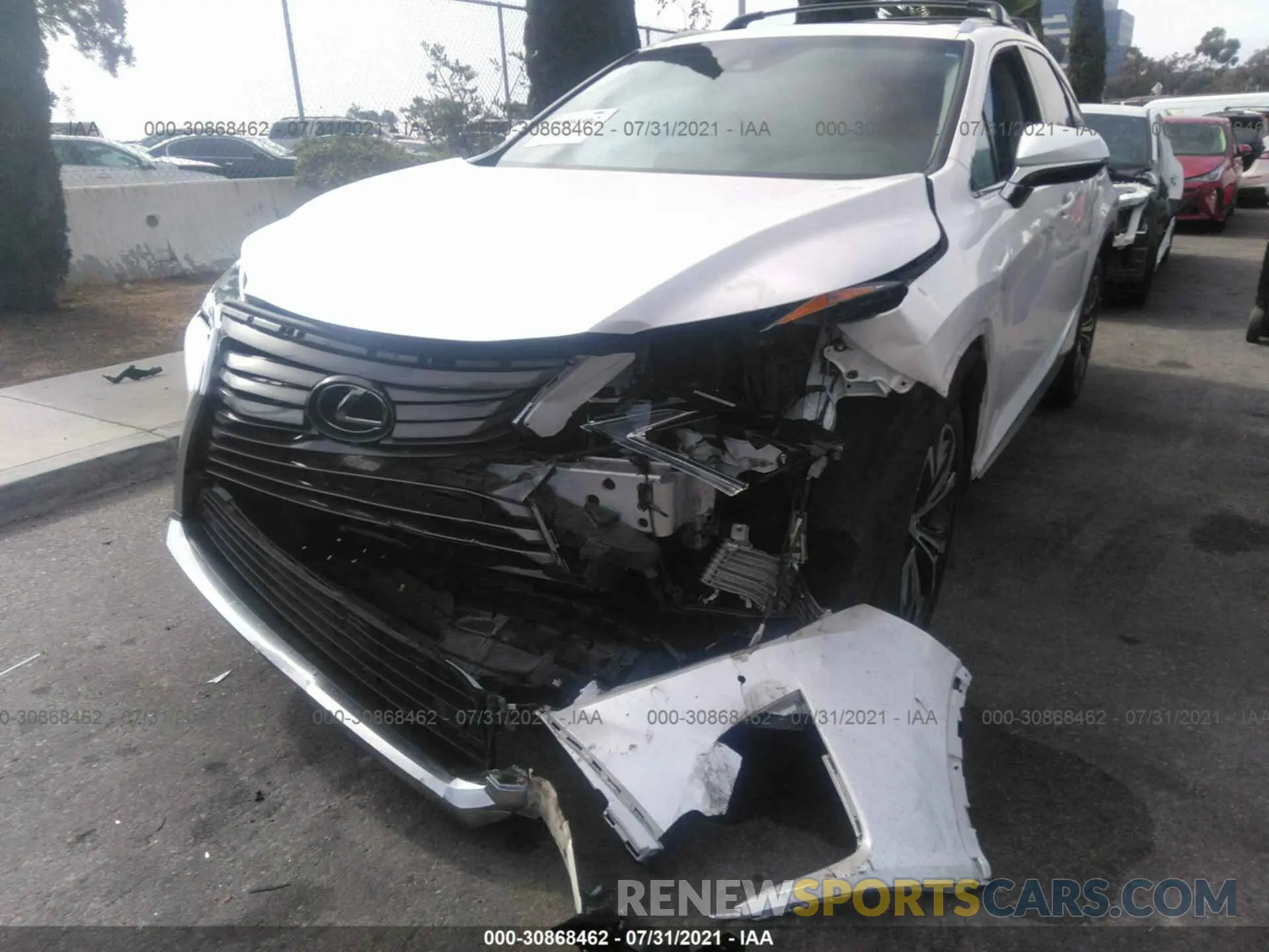 6 Photograph of a damaged car 2T2ZZMCAXKC127805 LEXUS RX 2019