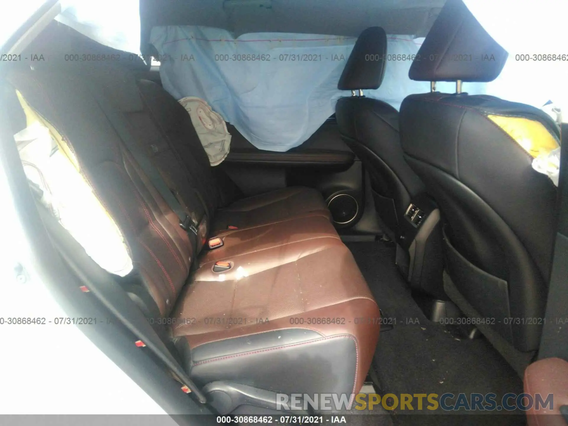 8 Photograph of a damaged car 2T2ZZMCAXKC127805 LEXUS RX 2019
