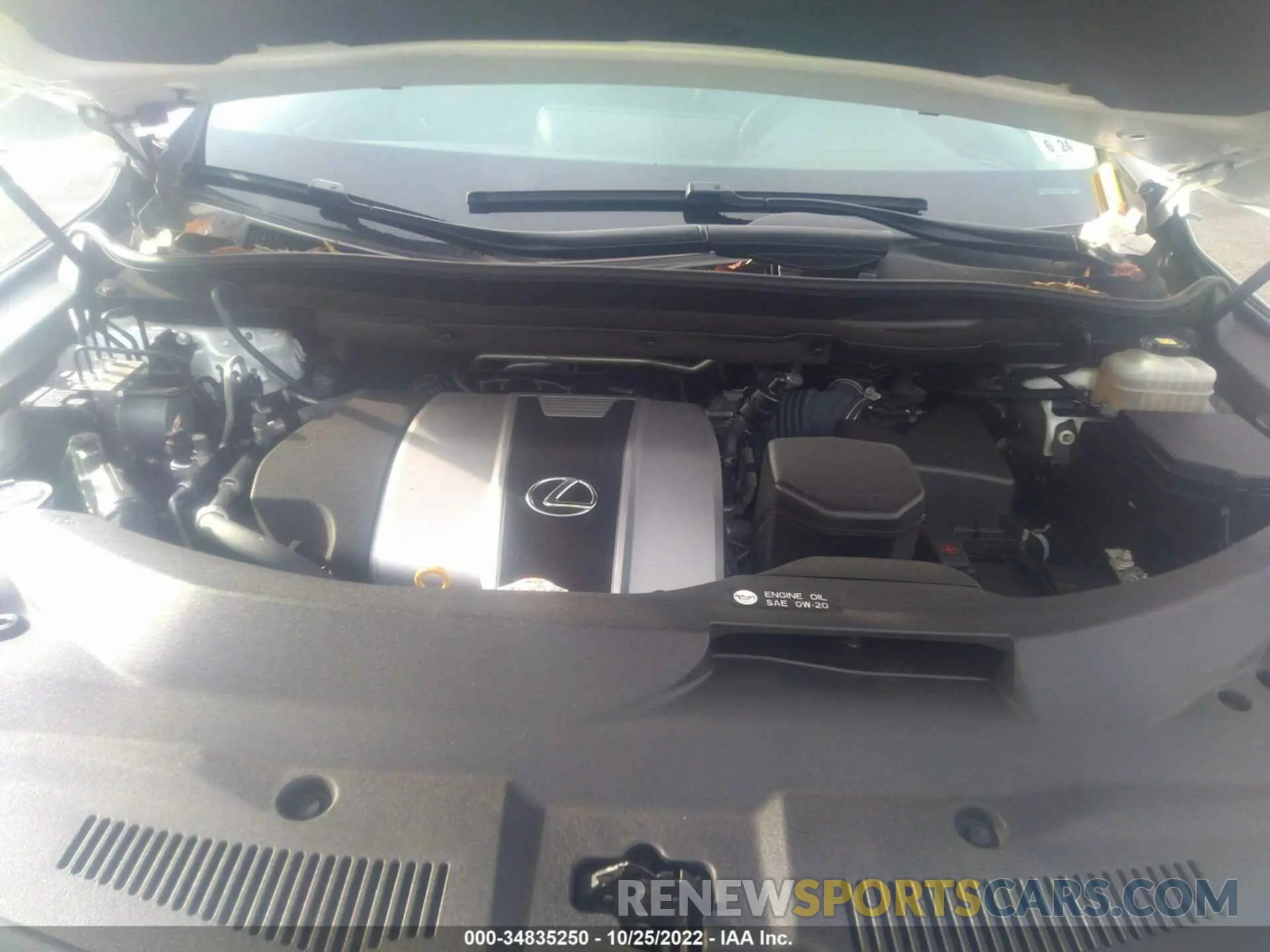 10 Фотография поврежденного автомобиля JTJDZKCA9K2016256 LEXUS RX 2019