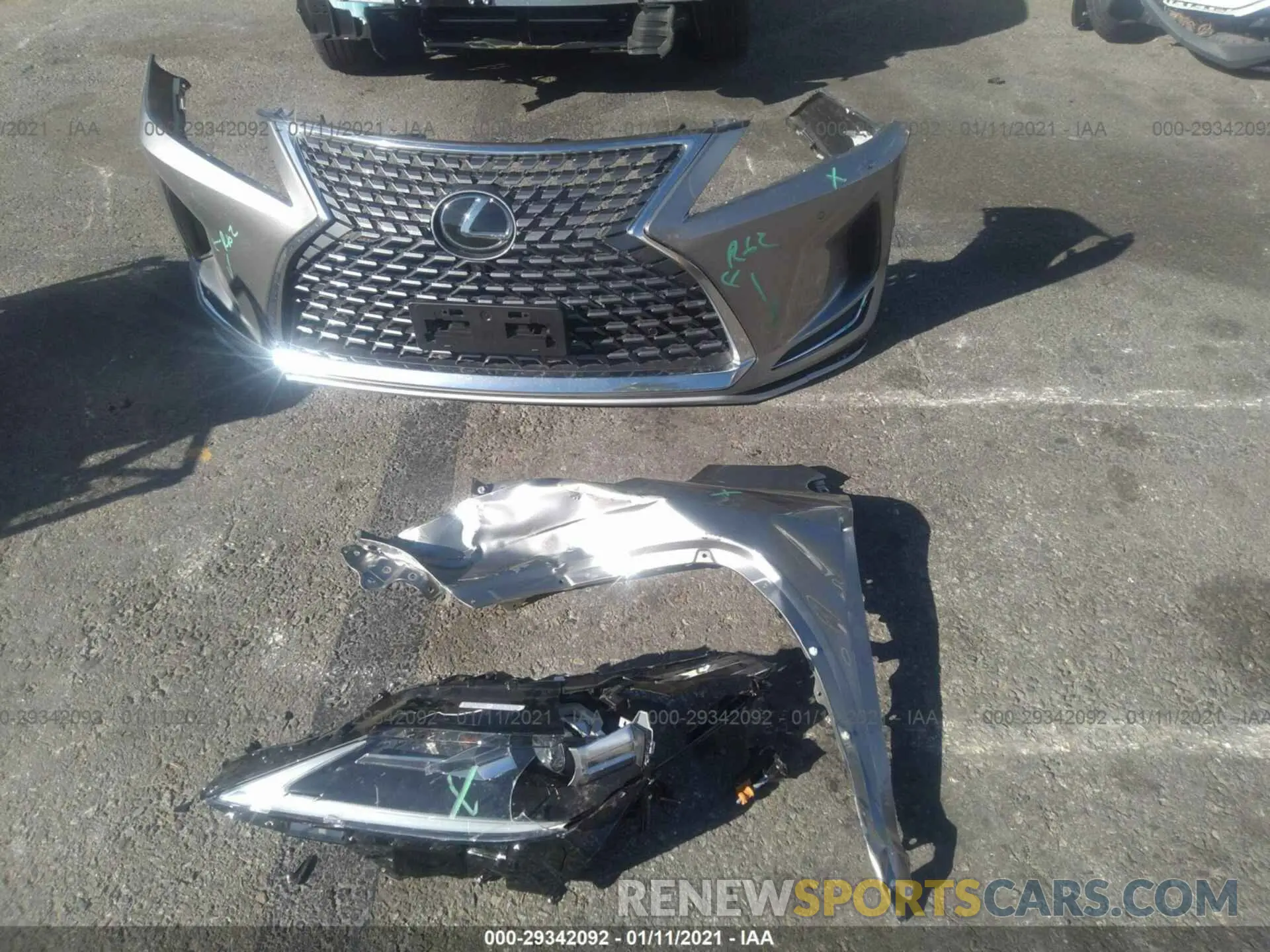 12 Photograph of a damaged car 2T2HZMAA3LC180667 LEXUS RX 2020