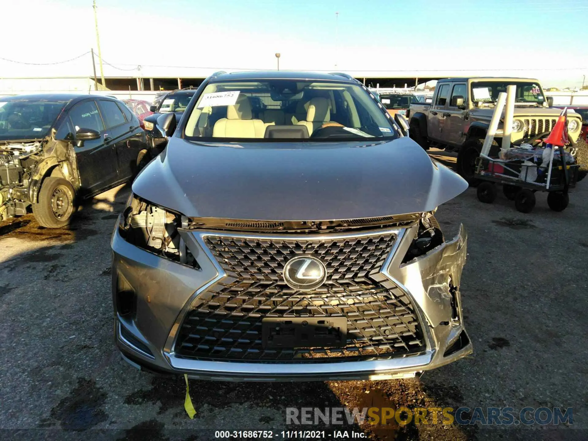 6 Фотография поврежденного автомобиля 2T2HZMAA4LC173291 LEXUS RX 2020