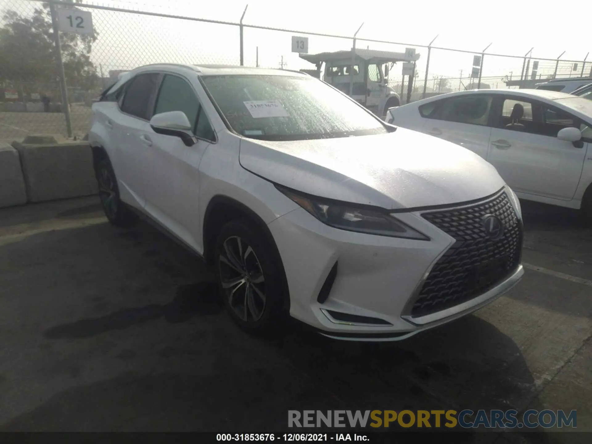 1 Photograph of a damaged car 2T2HZMAA4LC181892 LEXUS RX 2020