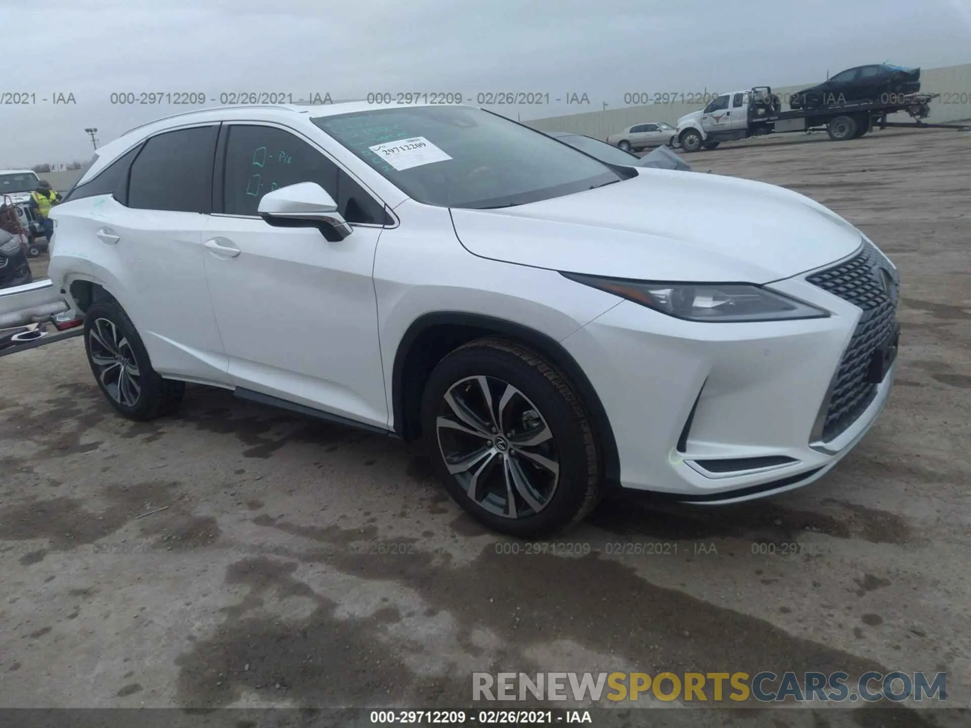 1 Фотография поврежденного автомобиля 2T2HZMAA8LC154484 LEXUS RX 2020