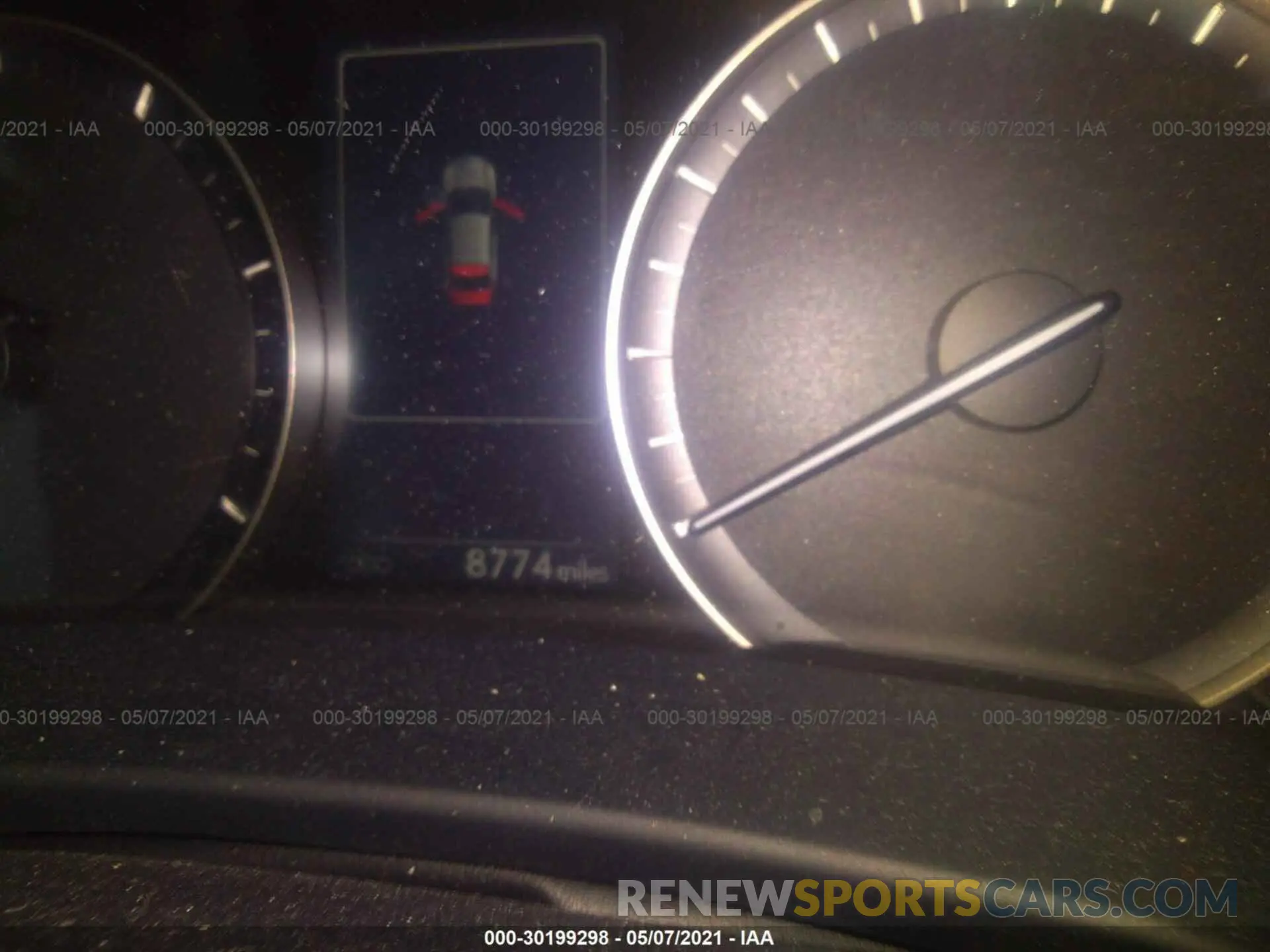 7 Photograph of a damaged car 2T2HZMAAXLC153868 LEXUS RX 2020