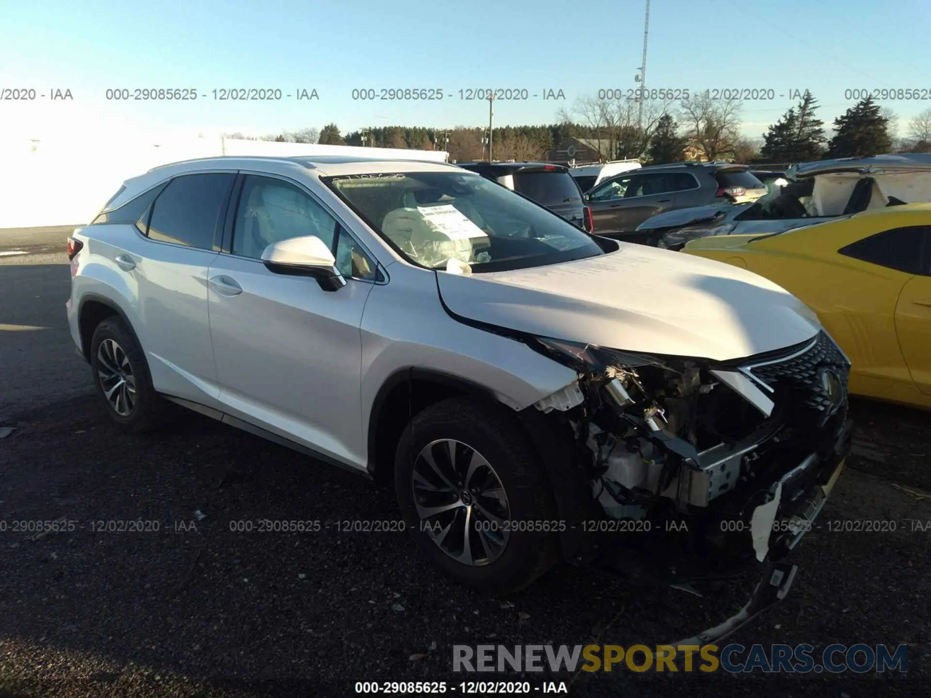 1 Photograph of a damaged car 2T2HZMDA1LC254745 LEXUS RX 2020