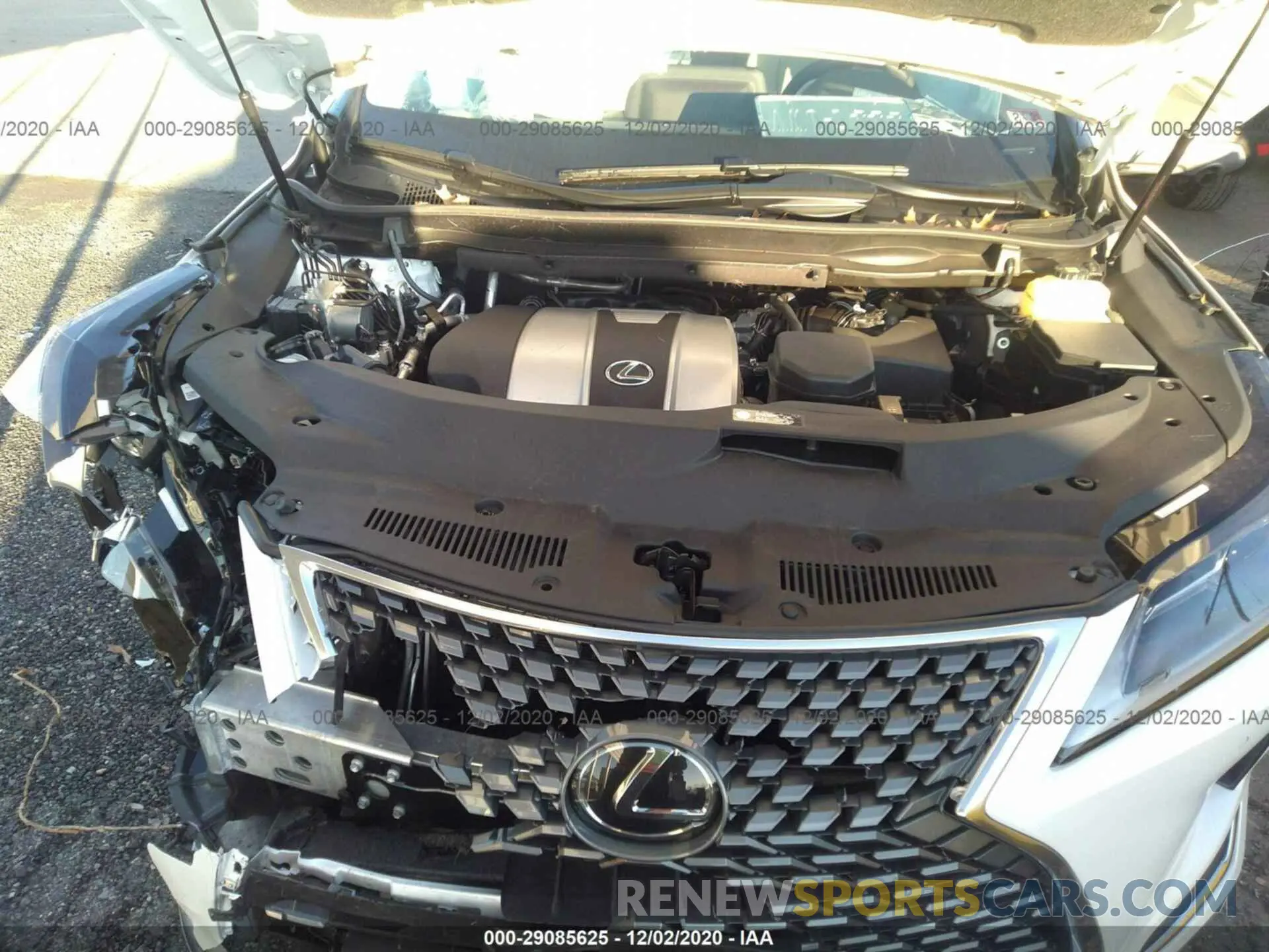 10 Photograph of a damaged car 2T2HZMDA1LC254745 LEXUS RX 2020