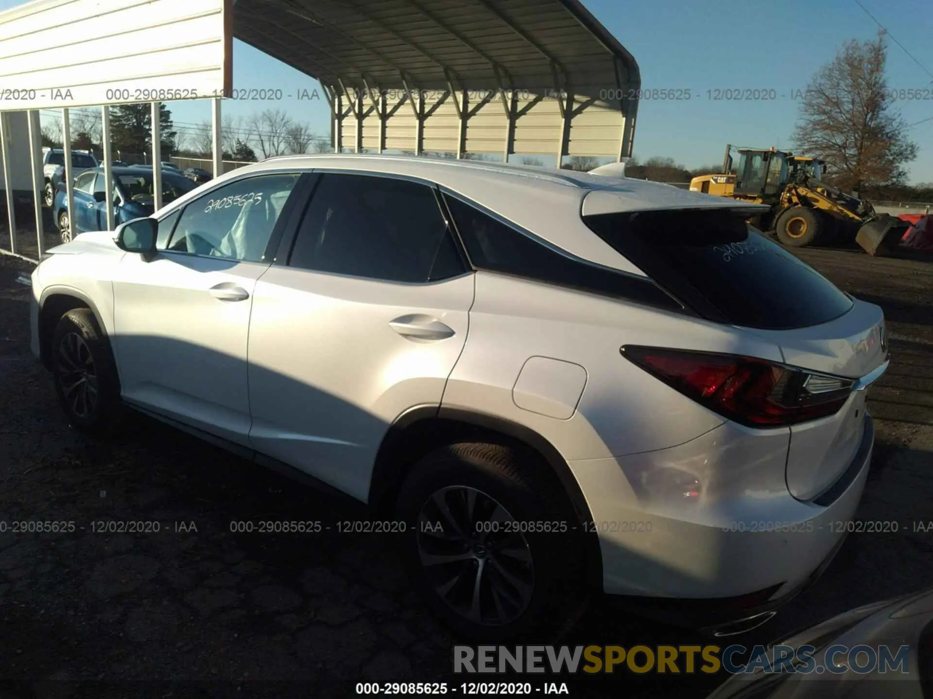 3 Photograph of a damaged car 2T2HZMDA1LC254745 LEXUS RX 2020