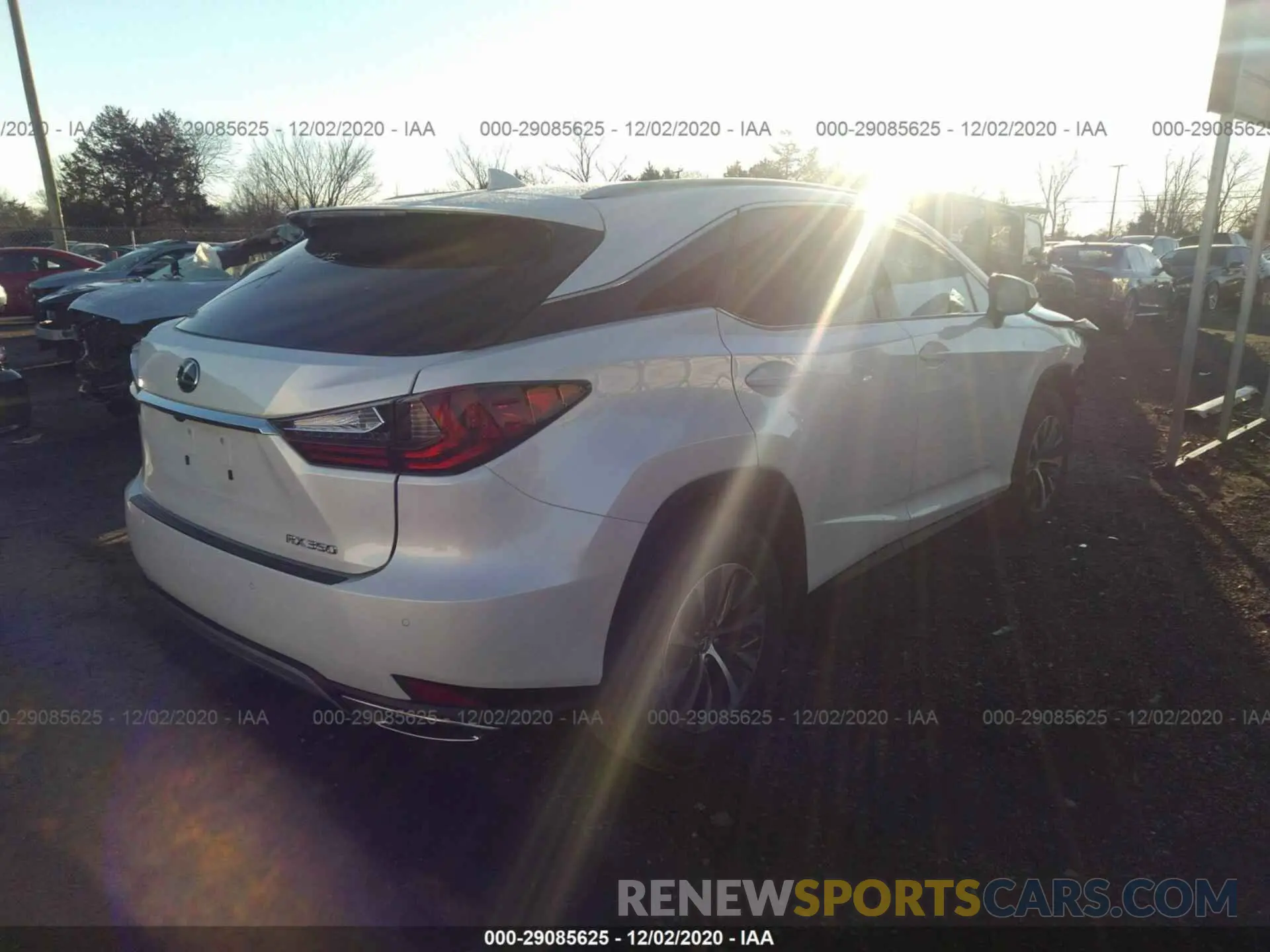 4 Photograph of a damaged car 2T2HZMDA1LC254745 LEXUS RX 2020