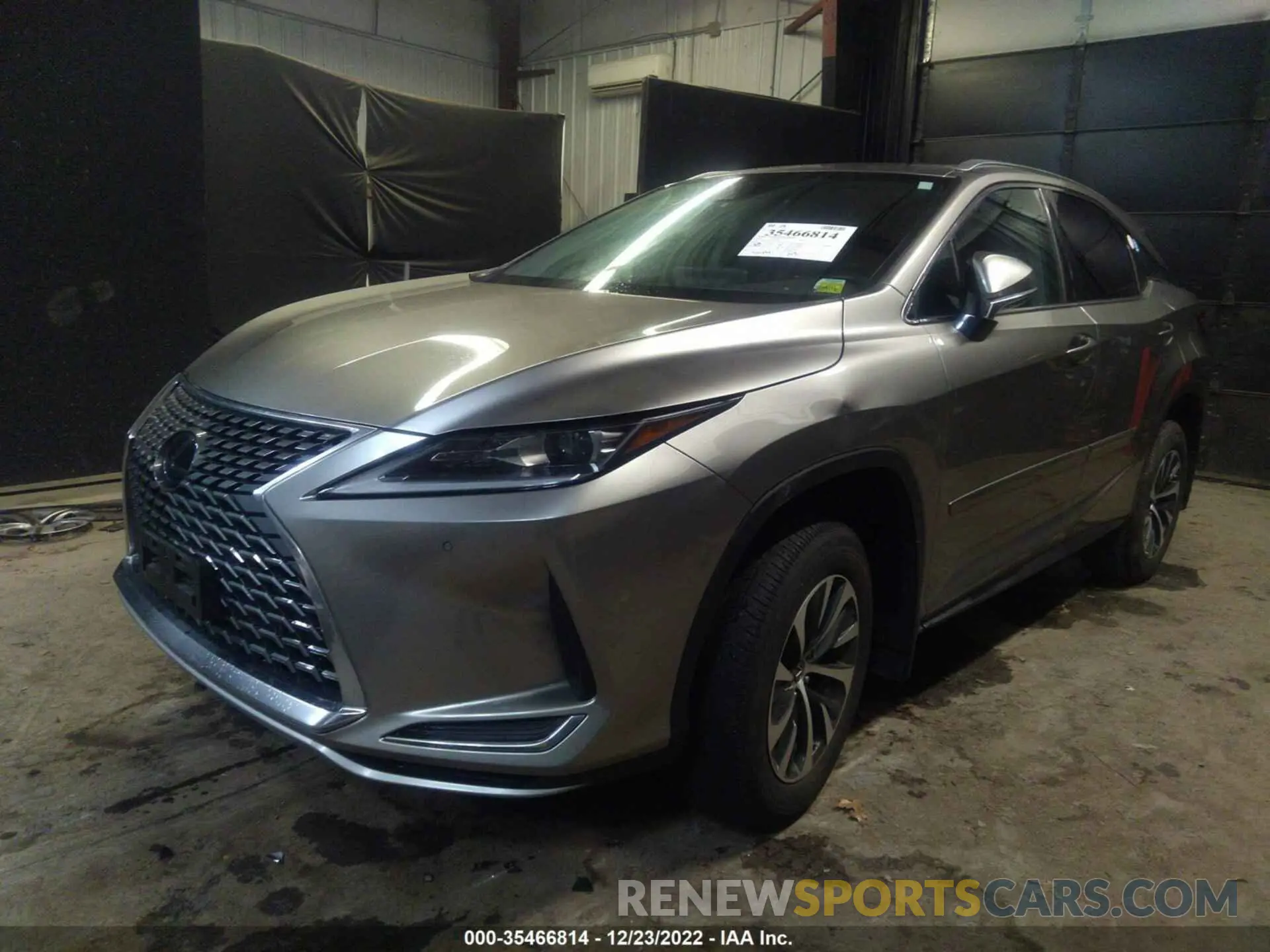 2 Photograph of a damaged car 2T2HZMDA7LC212421 LEXUS RX 2020