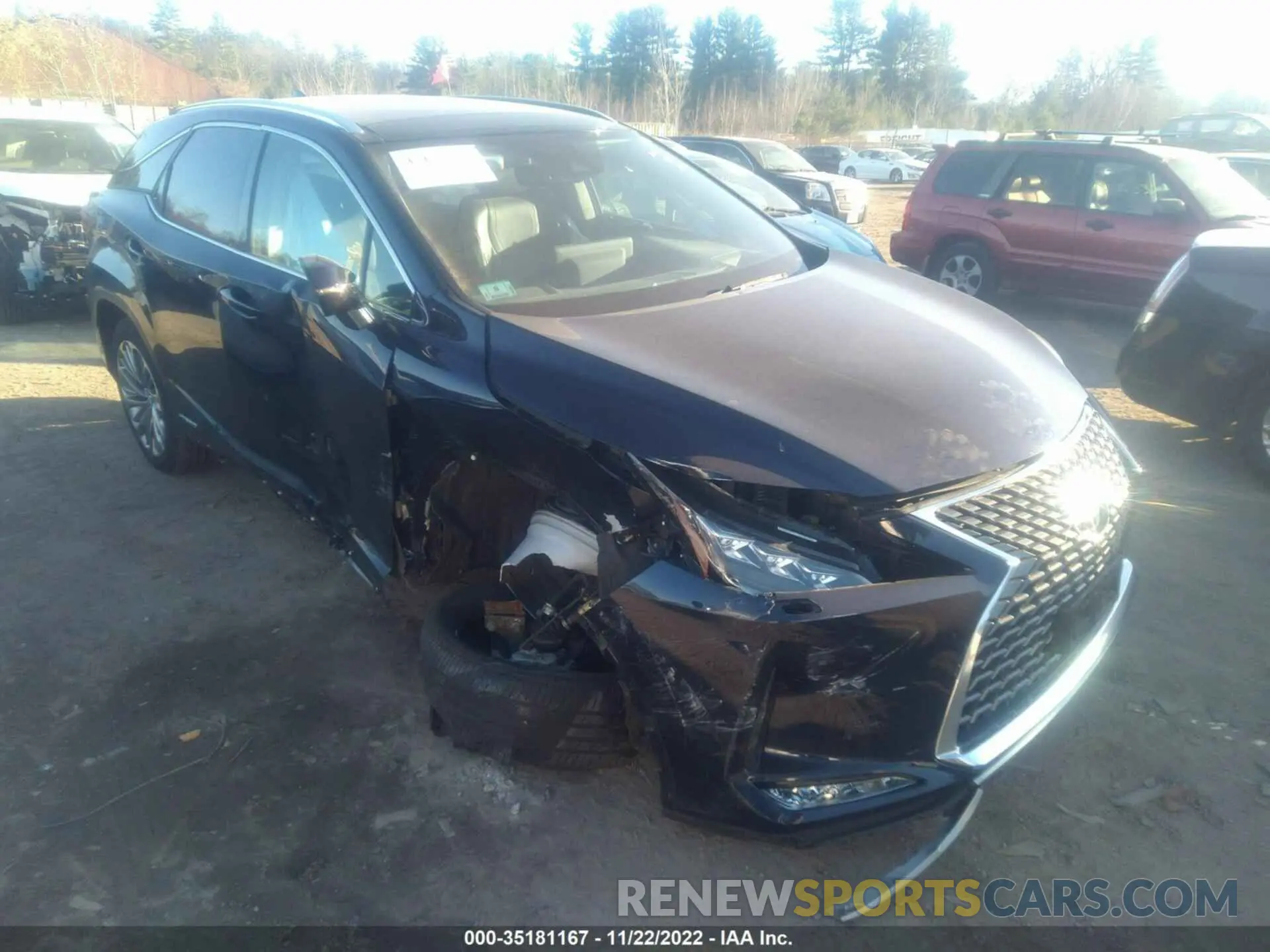 1 Фотография поврежденного автомобиля 2T2JGMDA0LC052907 LEXUS RX 2020
