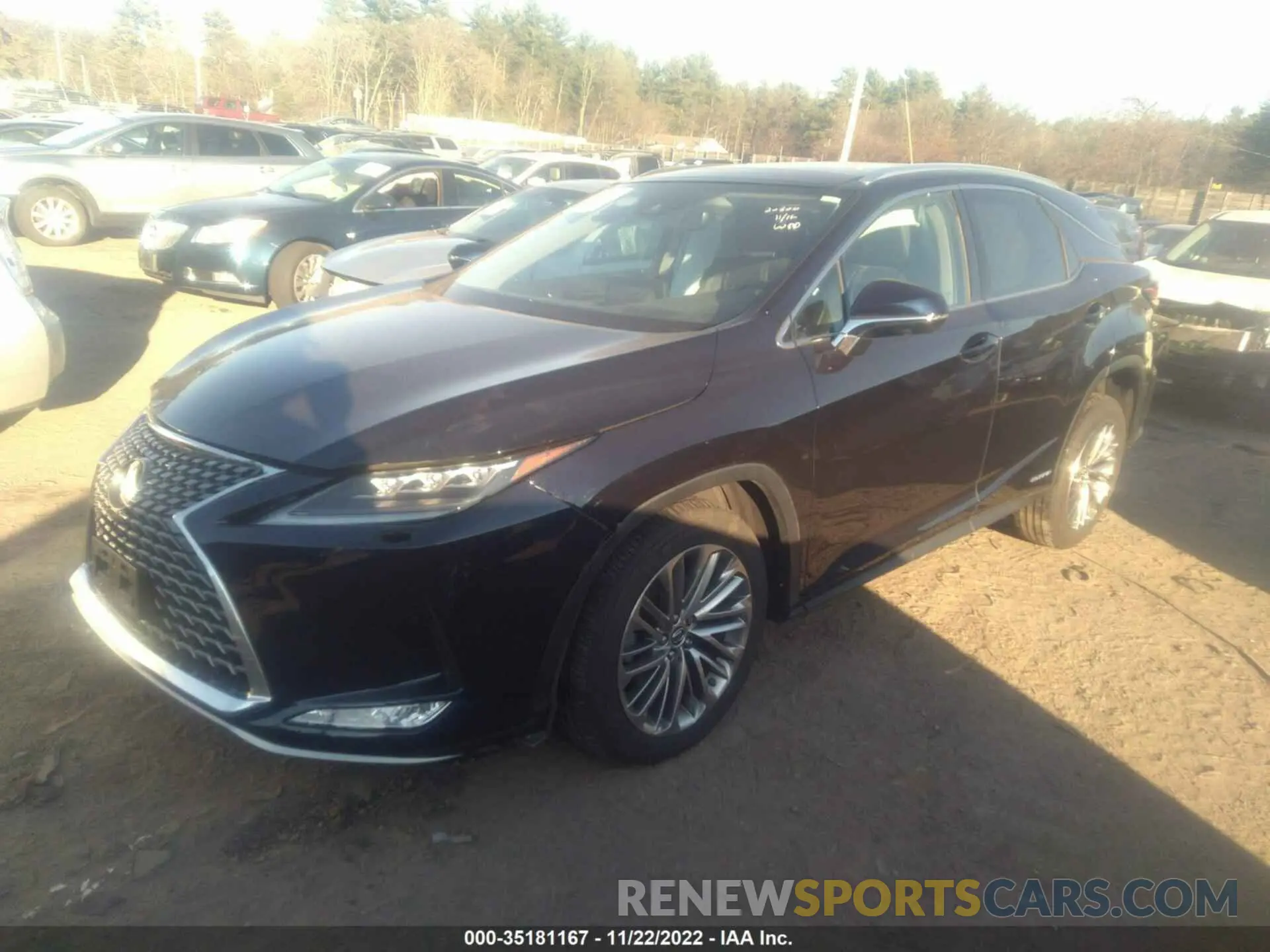 2 Фотография поврежденного автомобиля 2T2JGMDA0LC052907 LEXUS RX 2020