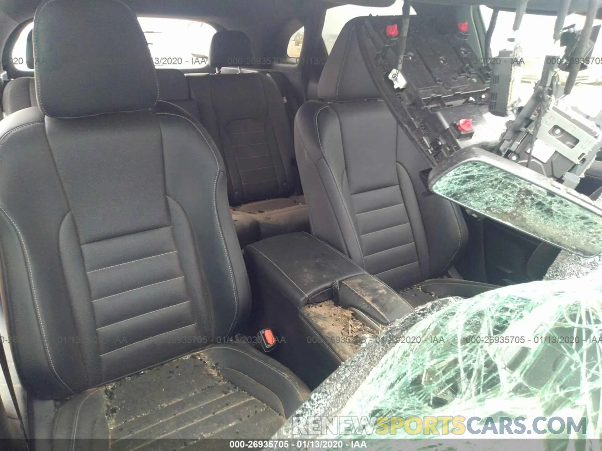 5 Photograph of a damaged car 2T2SZMDA4LC226525 LEXUS RX 2020