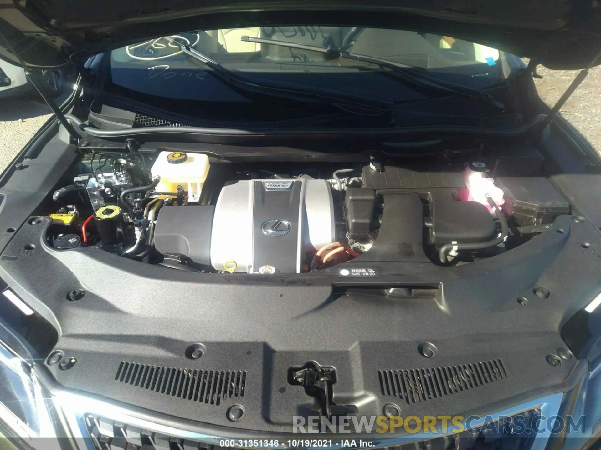 10 Фотография поврежденного автомобиля JTJHGKFA1L2015431 LEXUS RX 2020