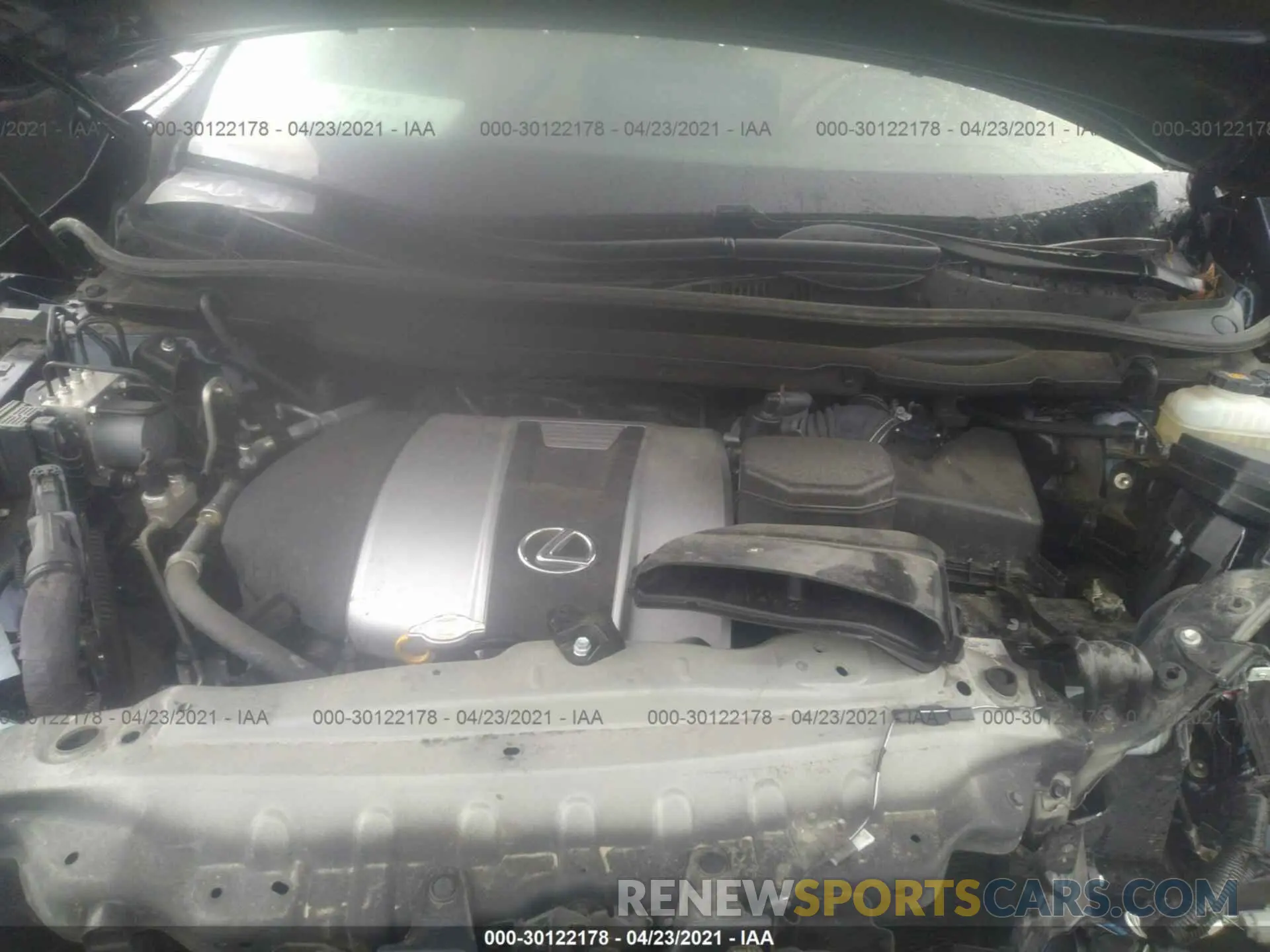 10 Photograph of a damaged car JTJHZKEA5L2015864 LEXUS RX 2020