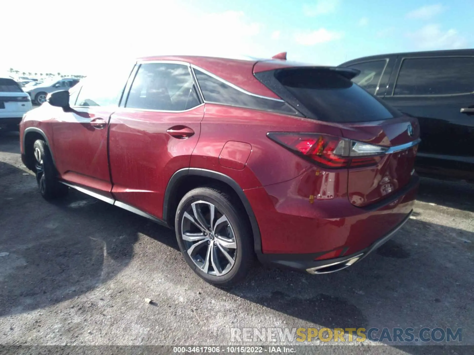 3 Фотография поврежденного автомобиля 2T2HZMAA0MC213920 LEXUS RX 2021