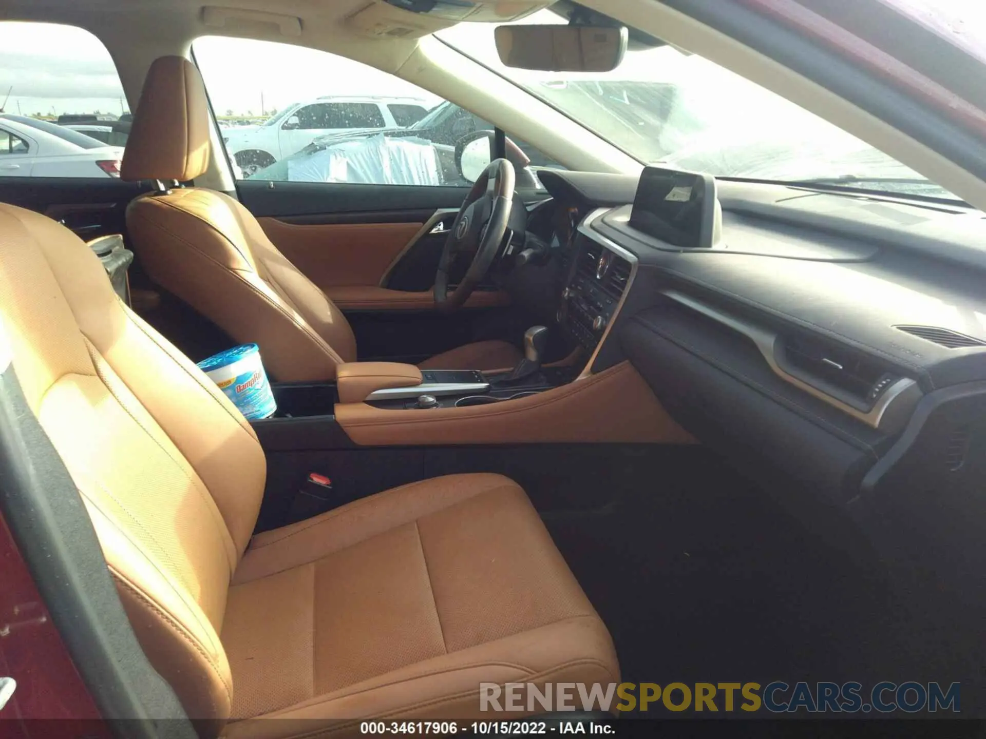 5 Фотография поврежденного автомобиля 2T2HZMAA0MC213920 LEXUS RX 2021